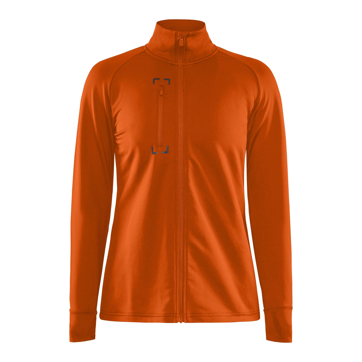 Adv Explore Light Midlayer W - Orange - Front