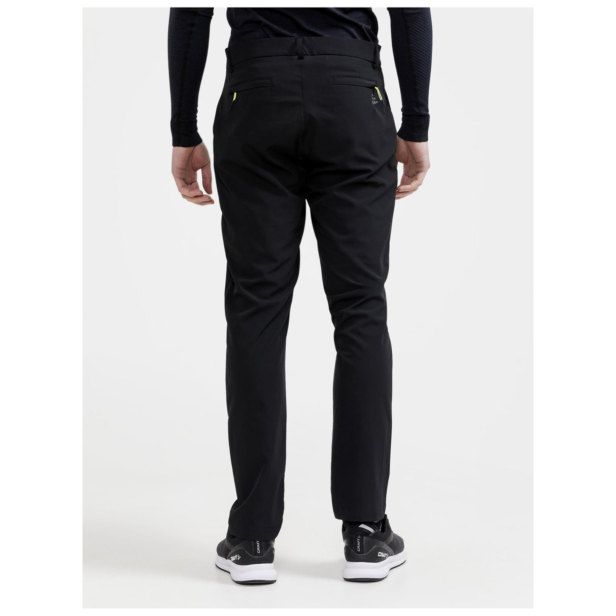 Core Explore Pants M - Black - Closeup 3