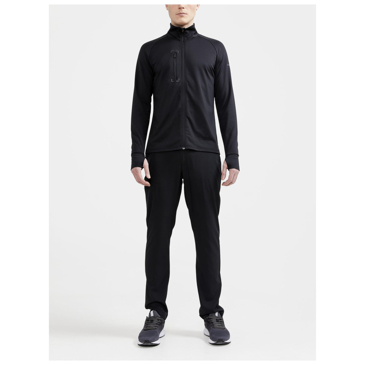 Core Explore Pants M - Black - Closeup 5