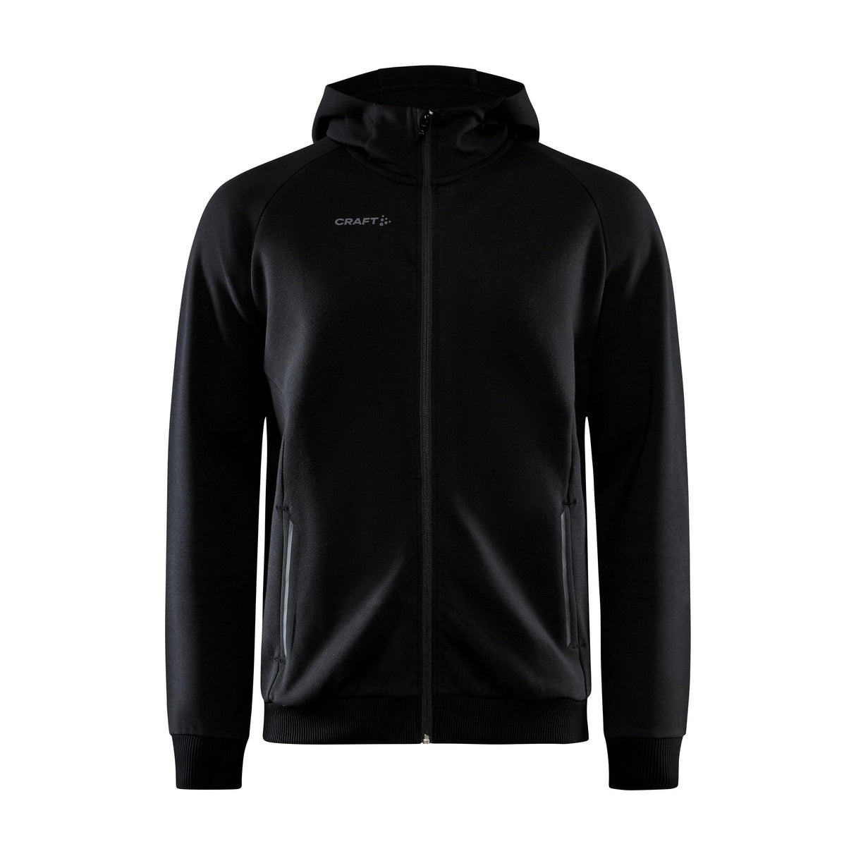 Core Soul Full Zip Hood M - Black - Front