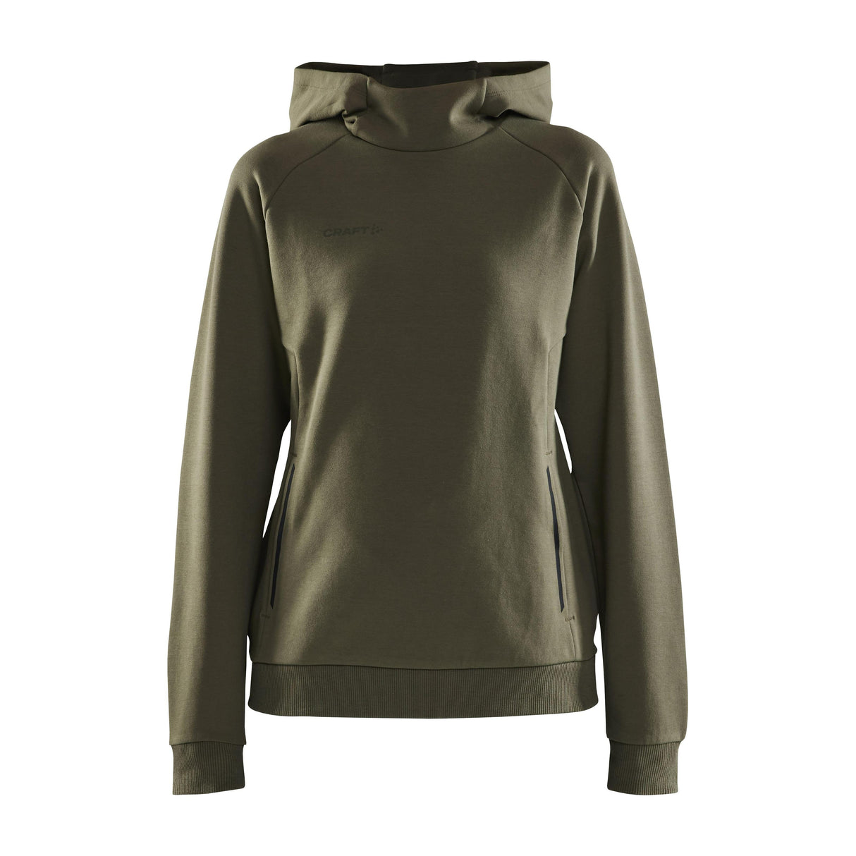 Core Soul Hood Sweatshirt W - Dark Green - Front