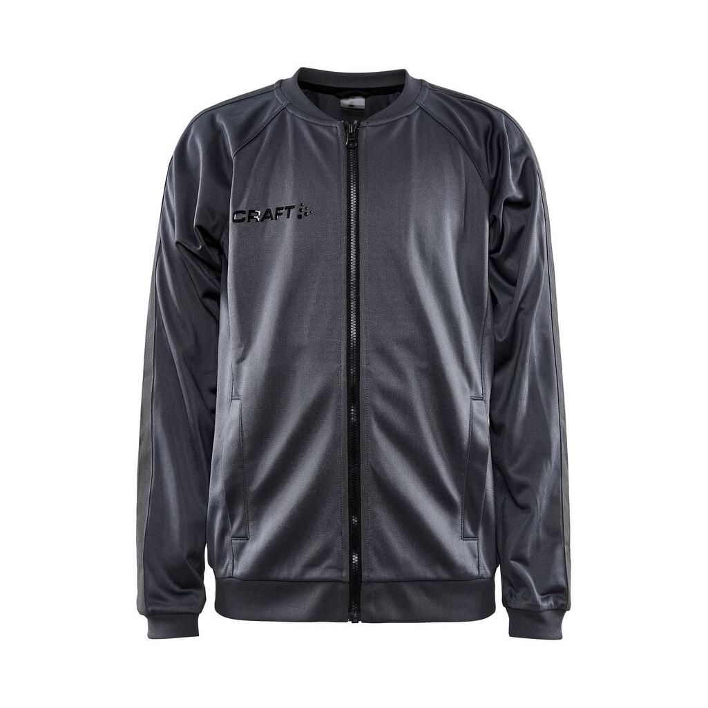 Team Wct Jacket Jr - Dark Grey - Front