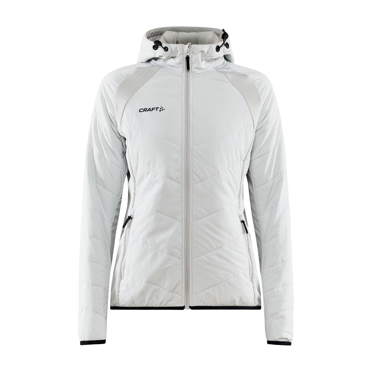 Adv Explore Hybrid Jacket W - Ash - Front