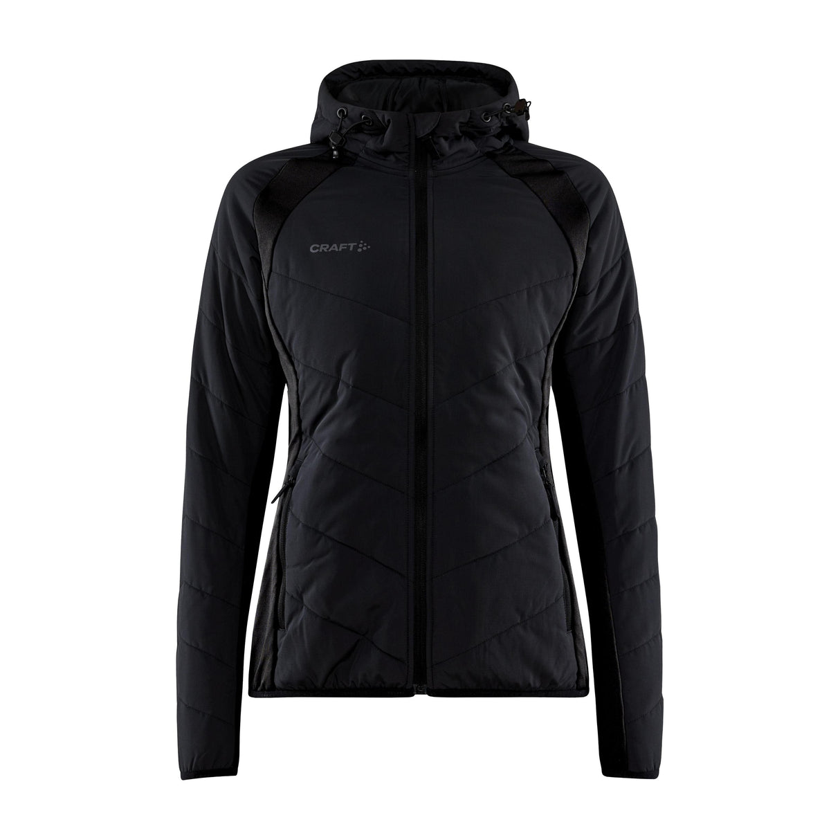 Adv Explore Hybrid Jacket W - Black - Front