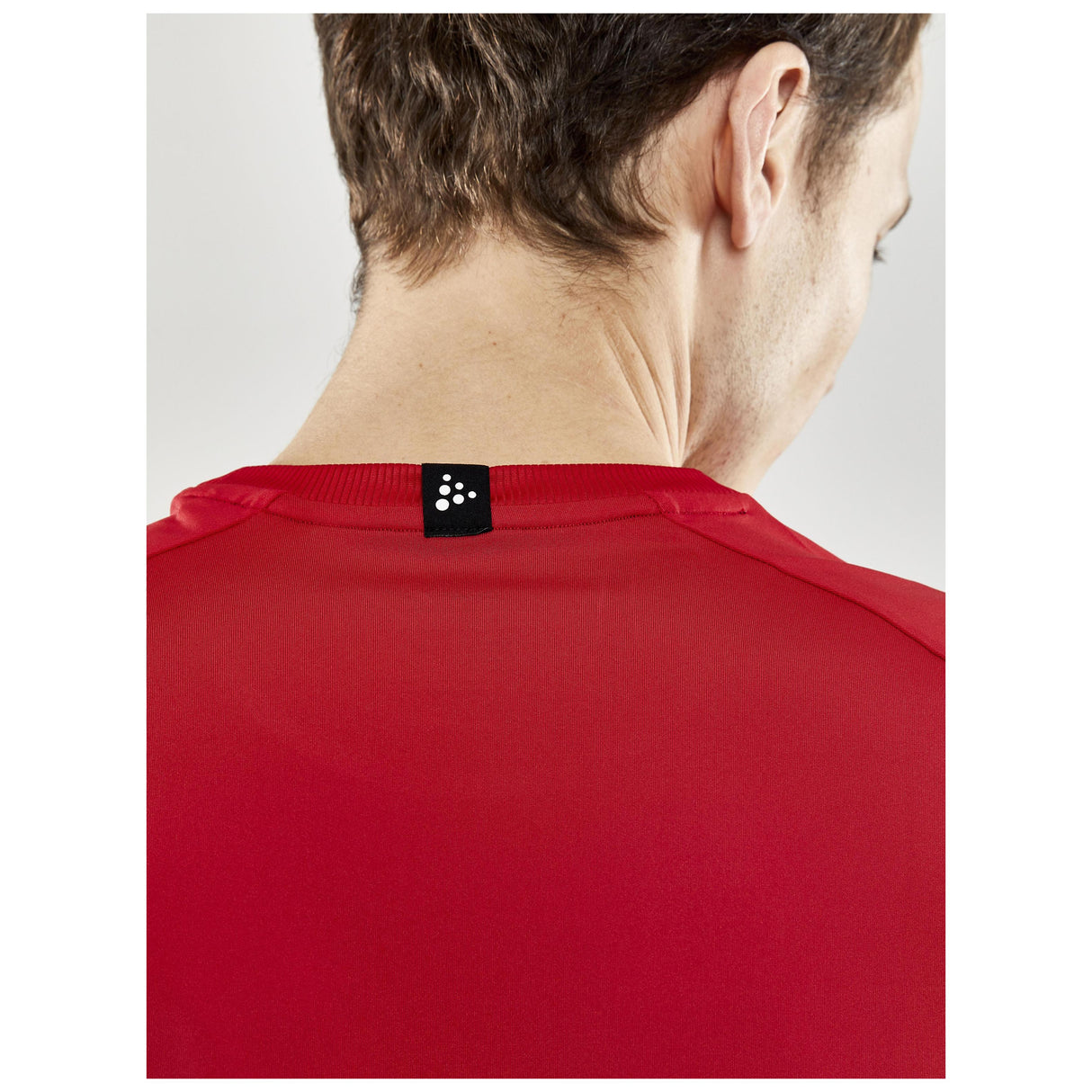 Progress Indoor Jersey M - Red - Closeup 5