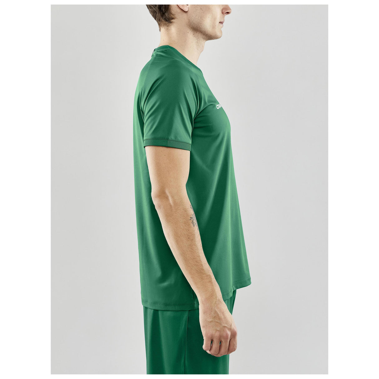 Progress Indoor Jersey M - Green - Closeup 2