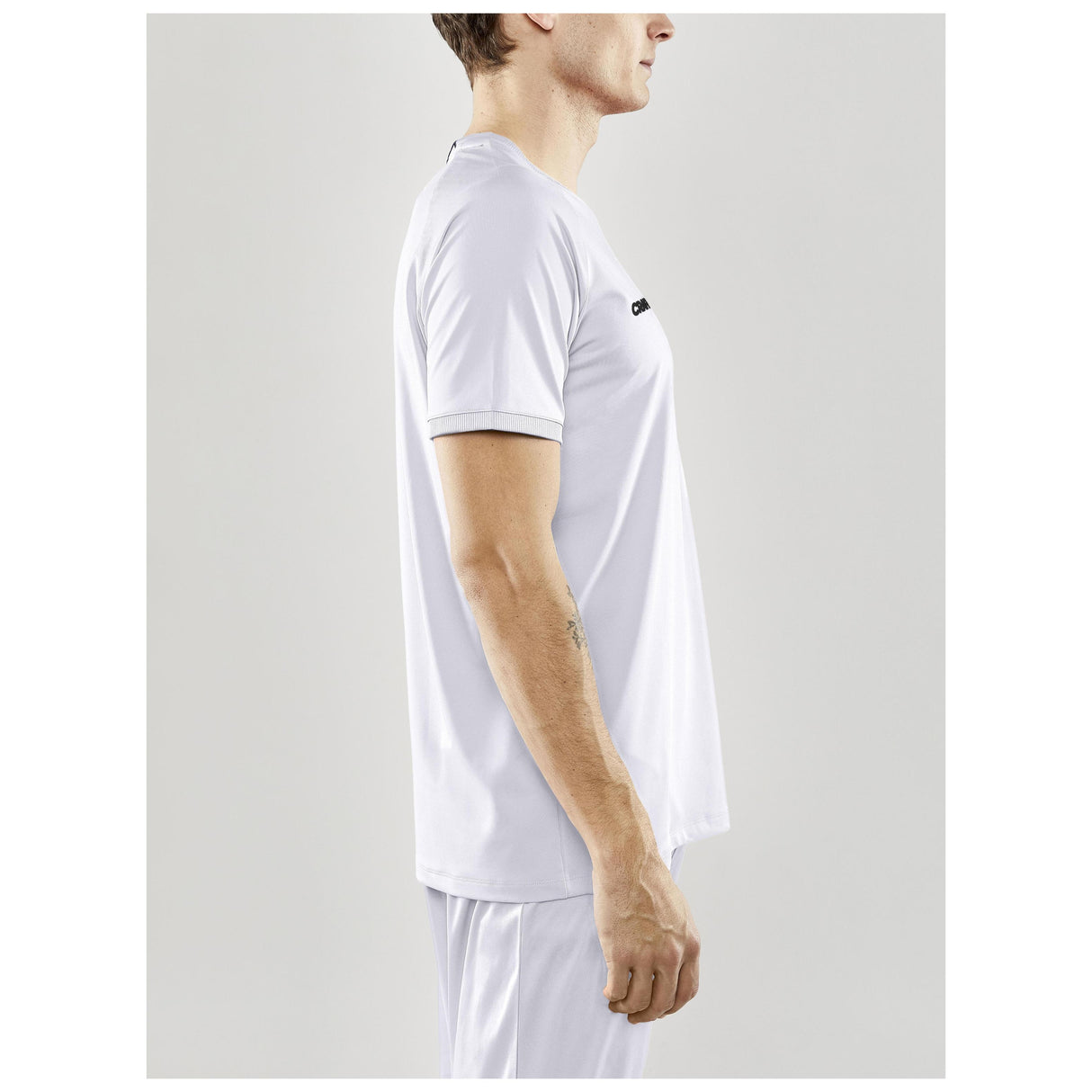 Progress Indoor Jersey M - White - Closeup 2