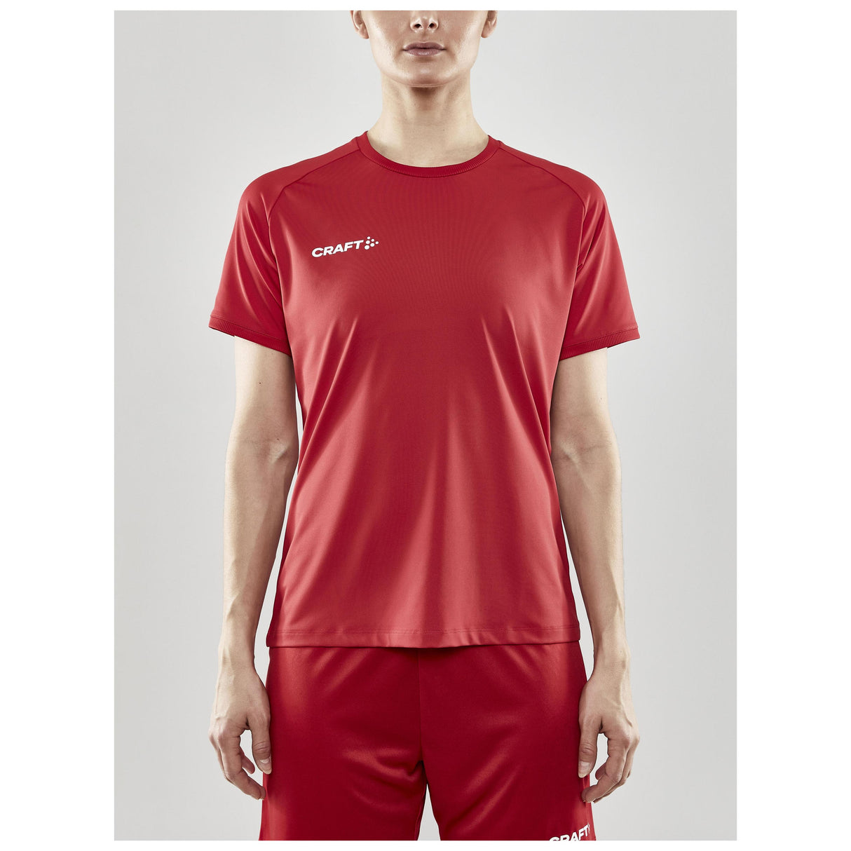 Progress Indoor Jersey W - Red - Closeup 1