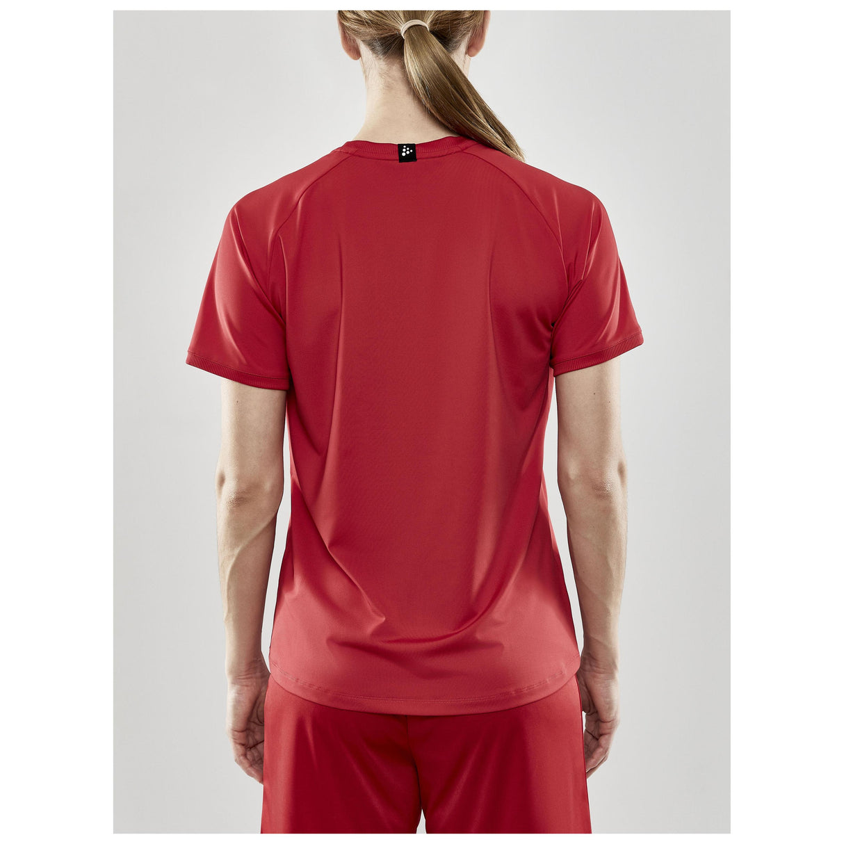 Progress Indoor Jersey W - Red - Closeup 3