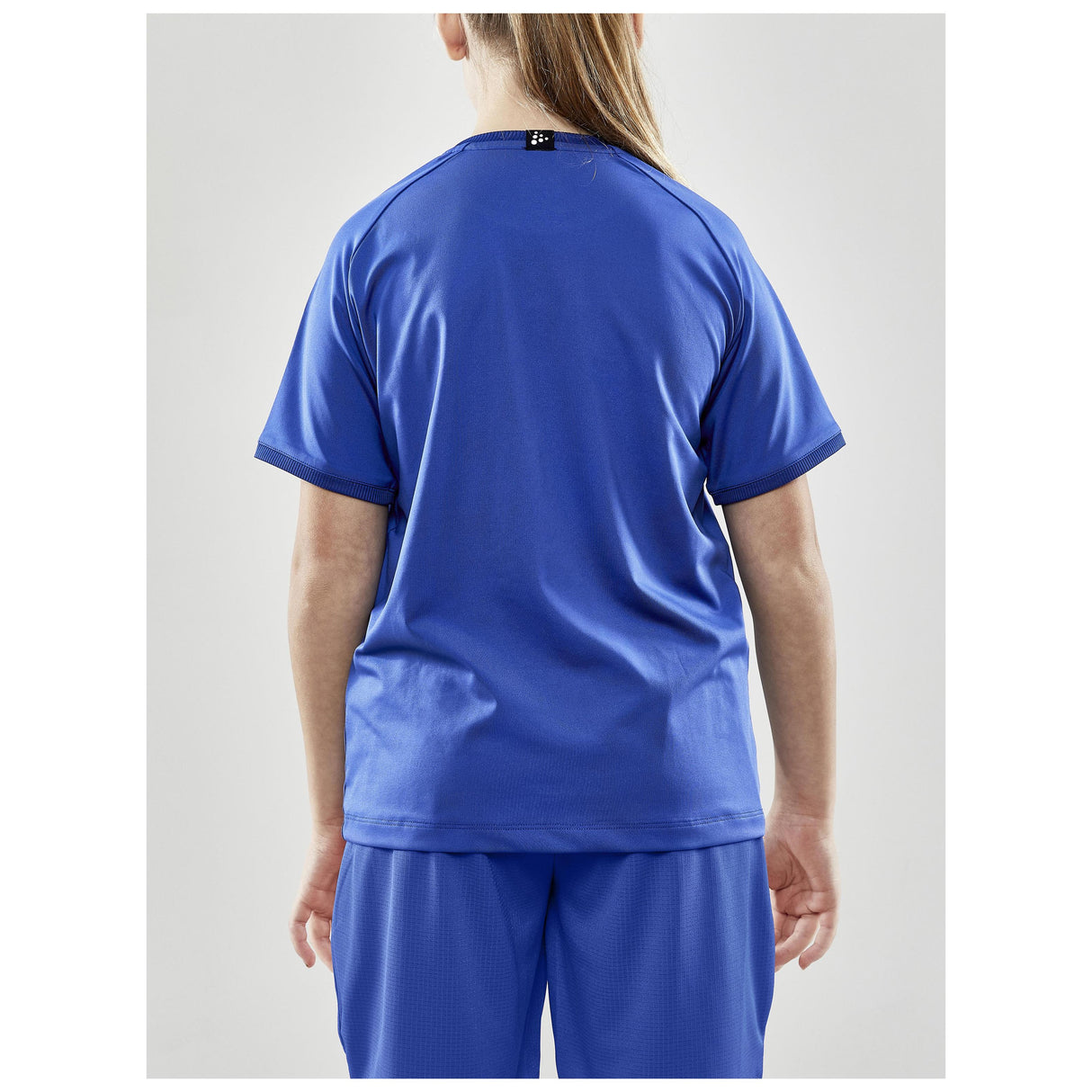 Progress Indoor Jersey Jr - Cobalt - Closeup 3