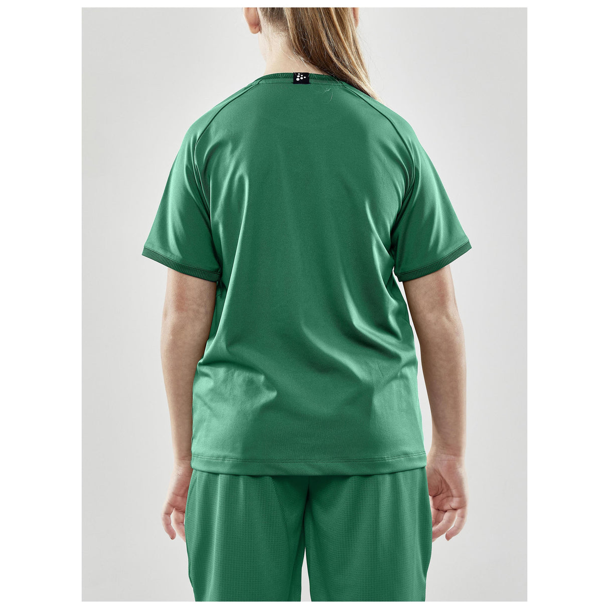 Progress Indoor Jersey Jr - Green - Closeup 3