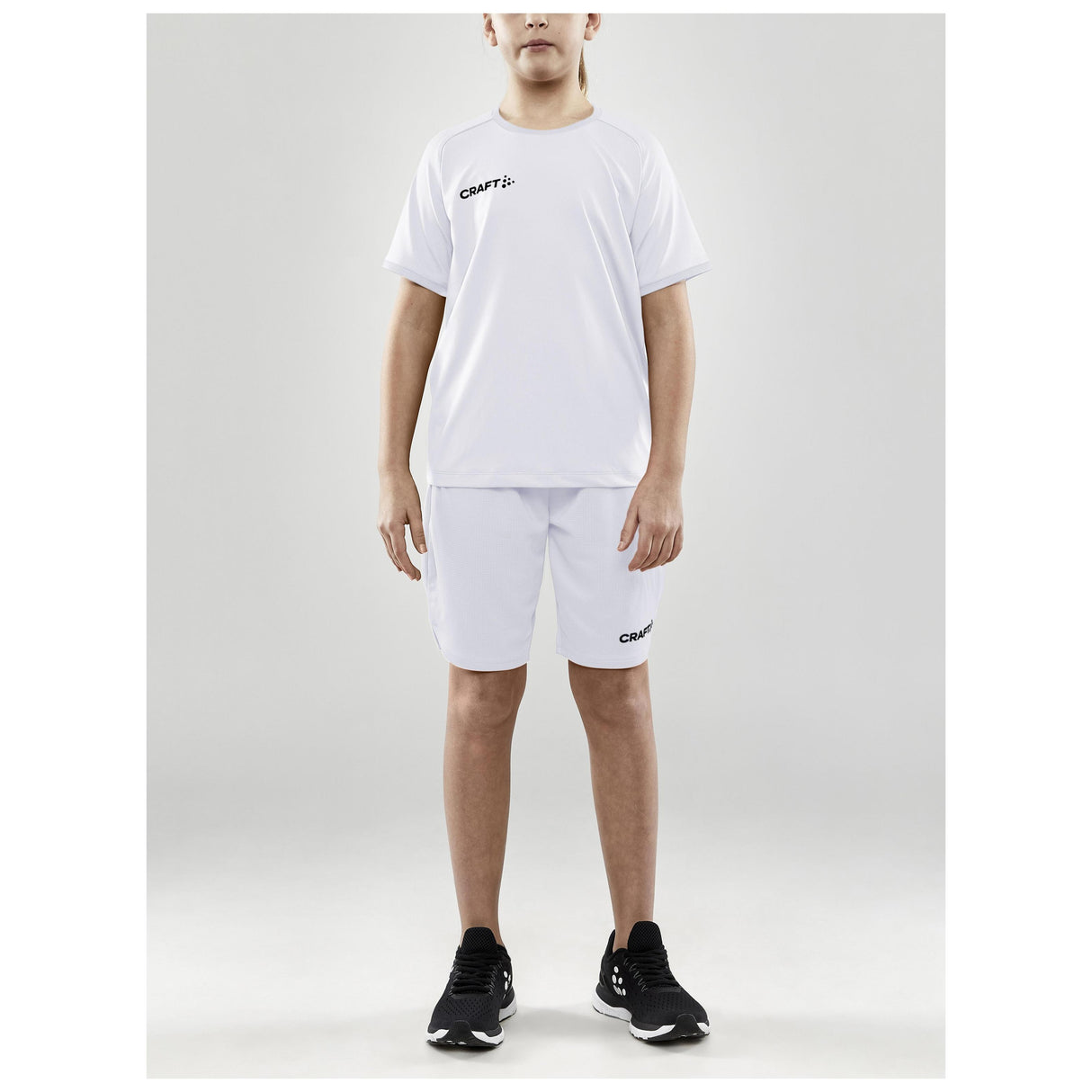 Progress Indoor Jersey Jr - White - Closeup 6