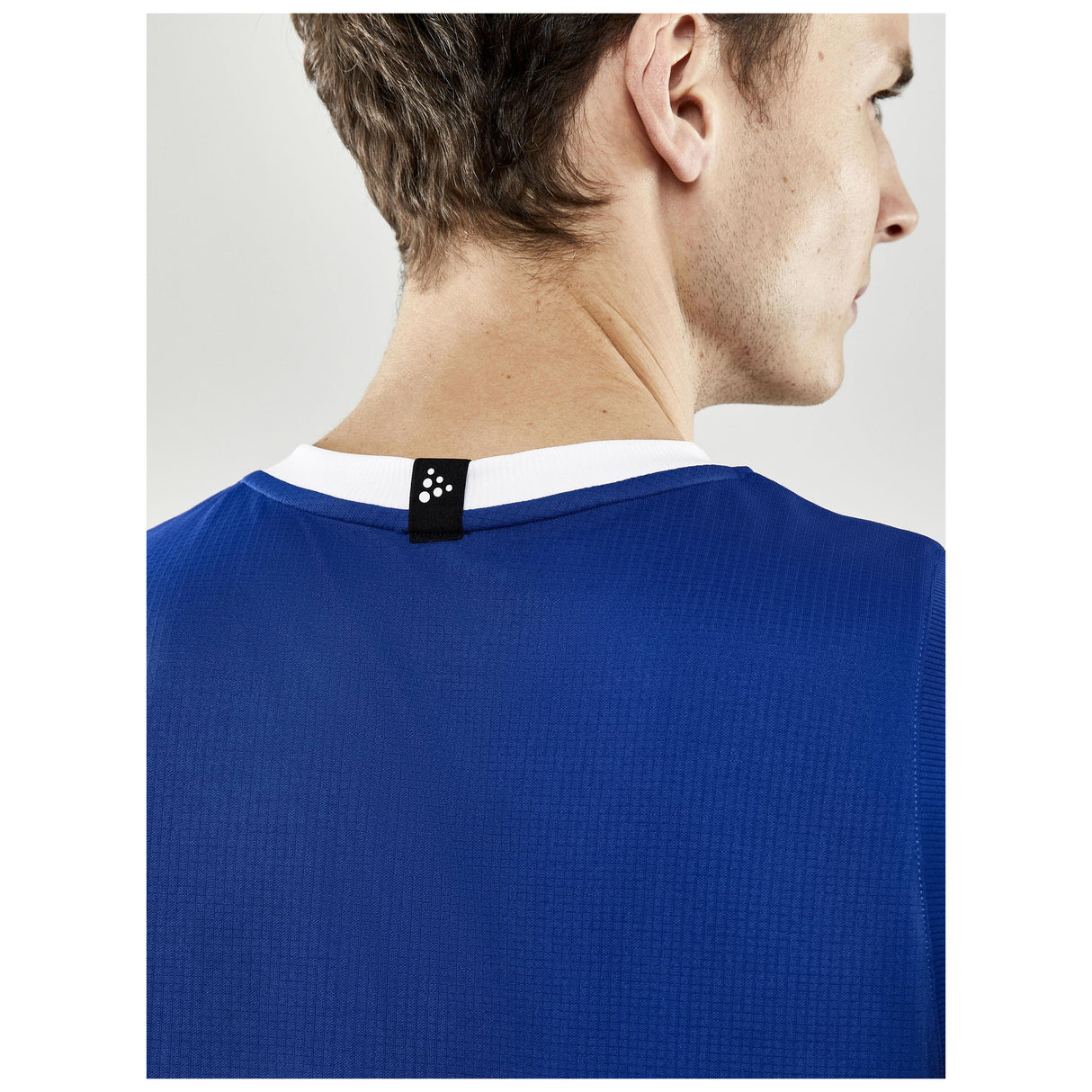 Progress Basket Singlet M - Cobalt - Closeup 6