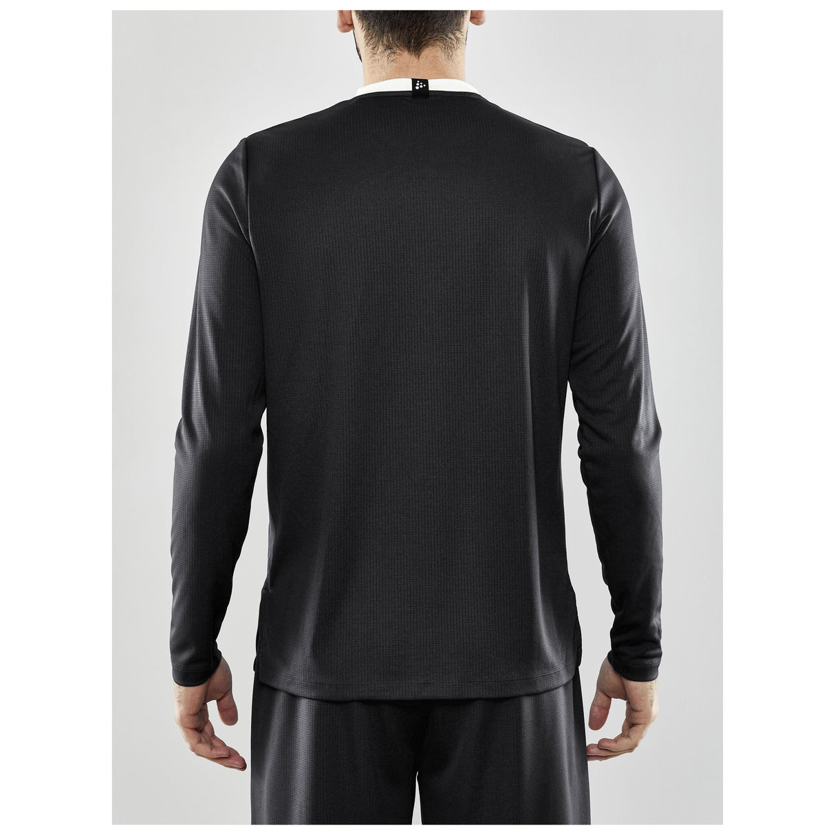 Progress Ls Basket Jersey M - Black - Closeup 3