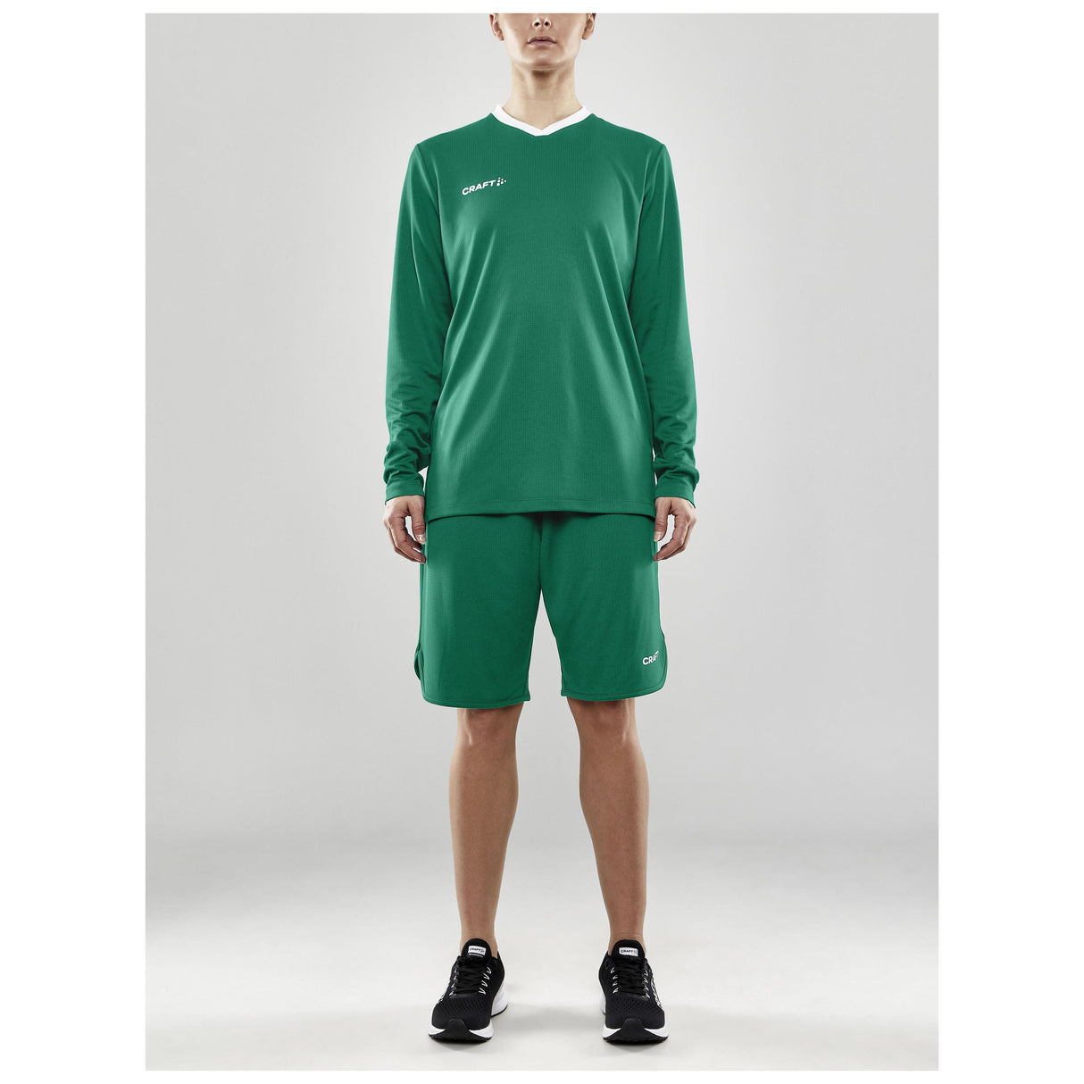 Progress Ls Basket Jersey W - Green - Closeup 6