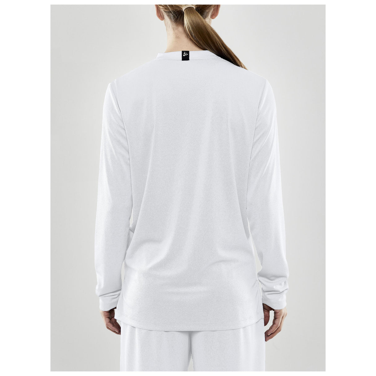 Progress Ls Basket Jersey W - White - Closeup 3