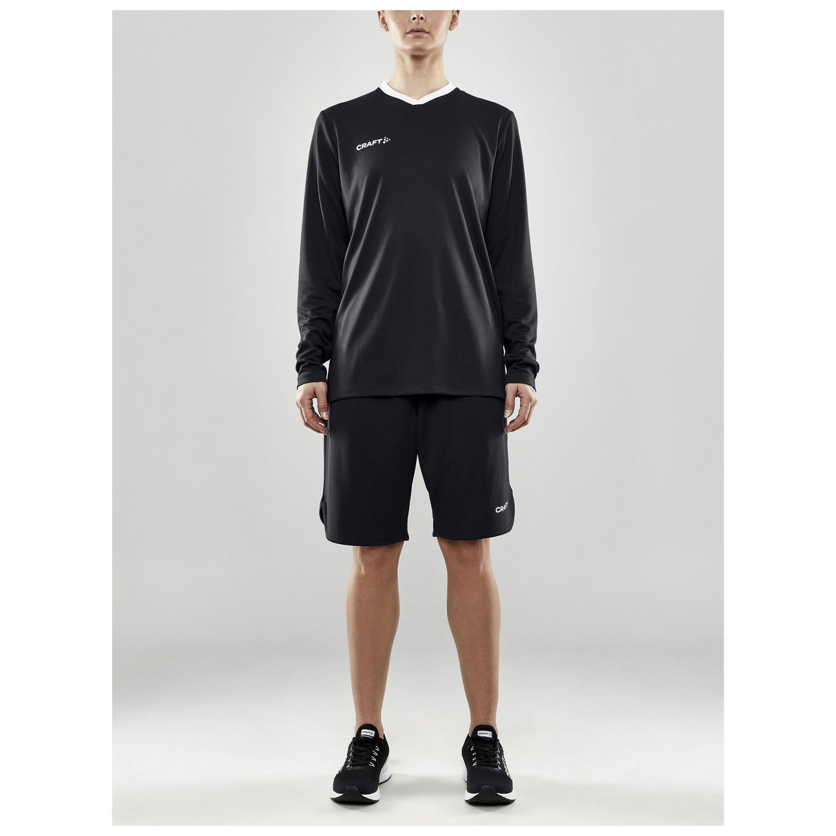 Progress Ls Basket Jersey W - Black - Closeup 6