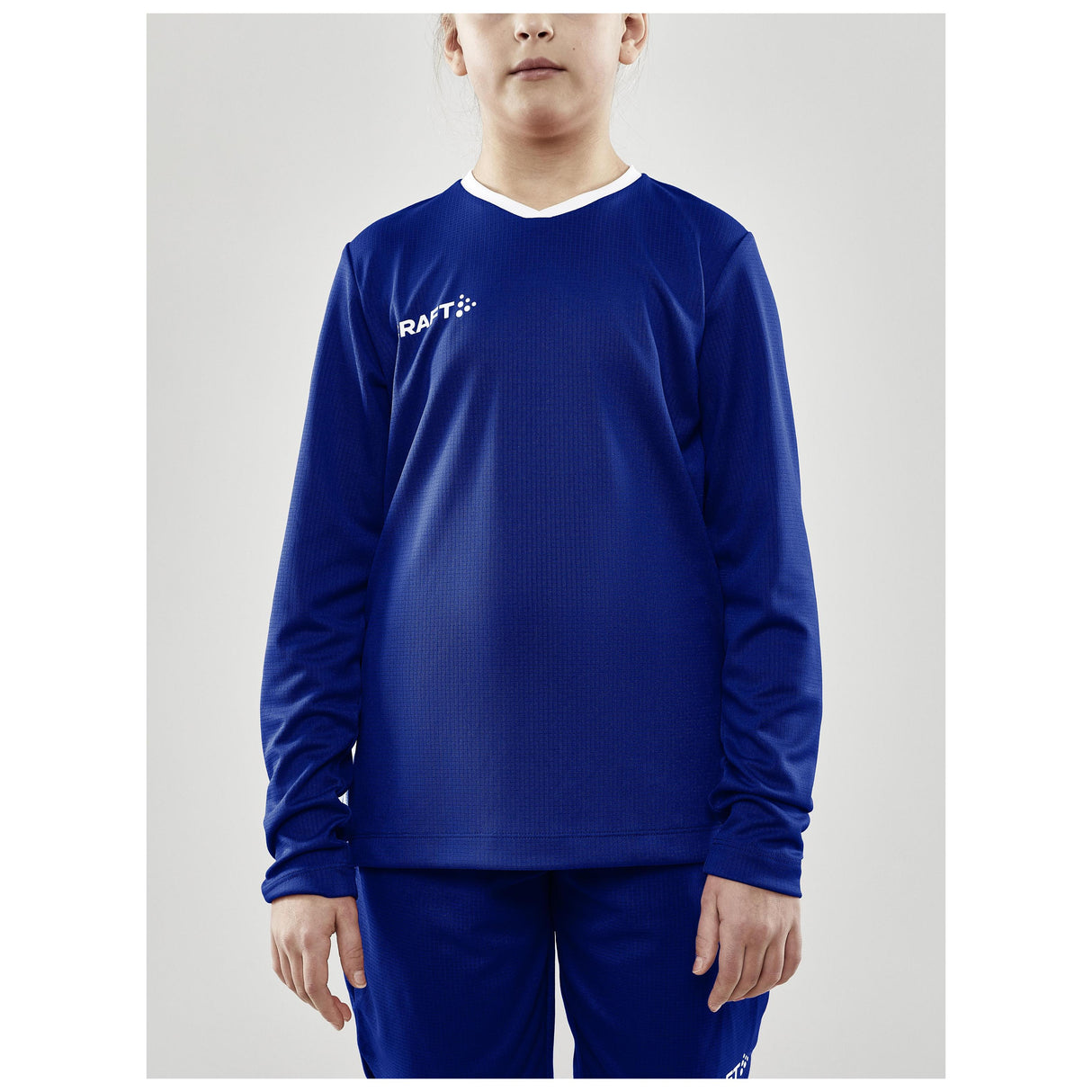 Progress Ls Basket Jersey Jr - Cobalt - Closeup 1