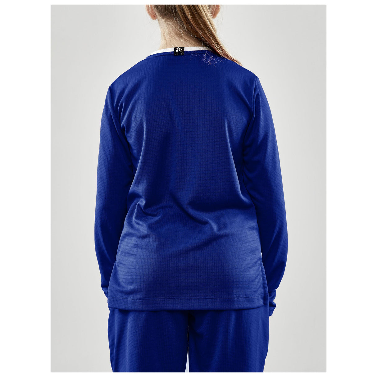 Progress Ls Basket Jersey Jr - Cobalt - Closeup 3