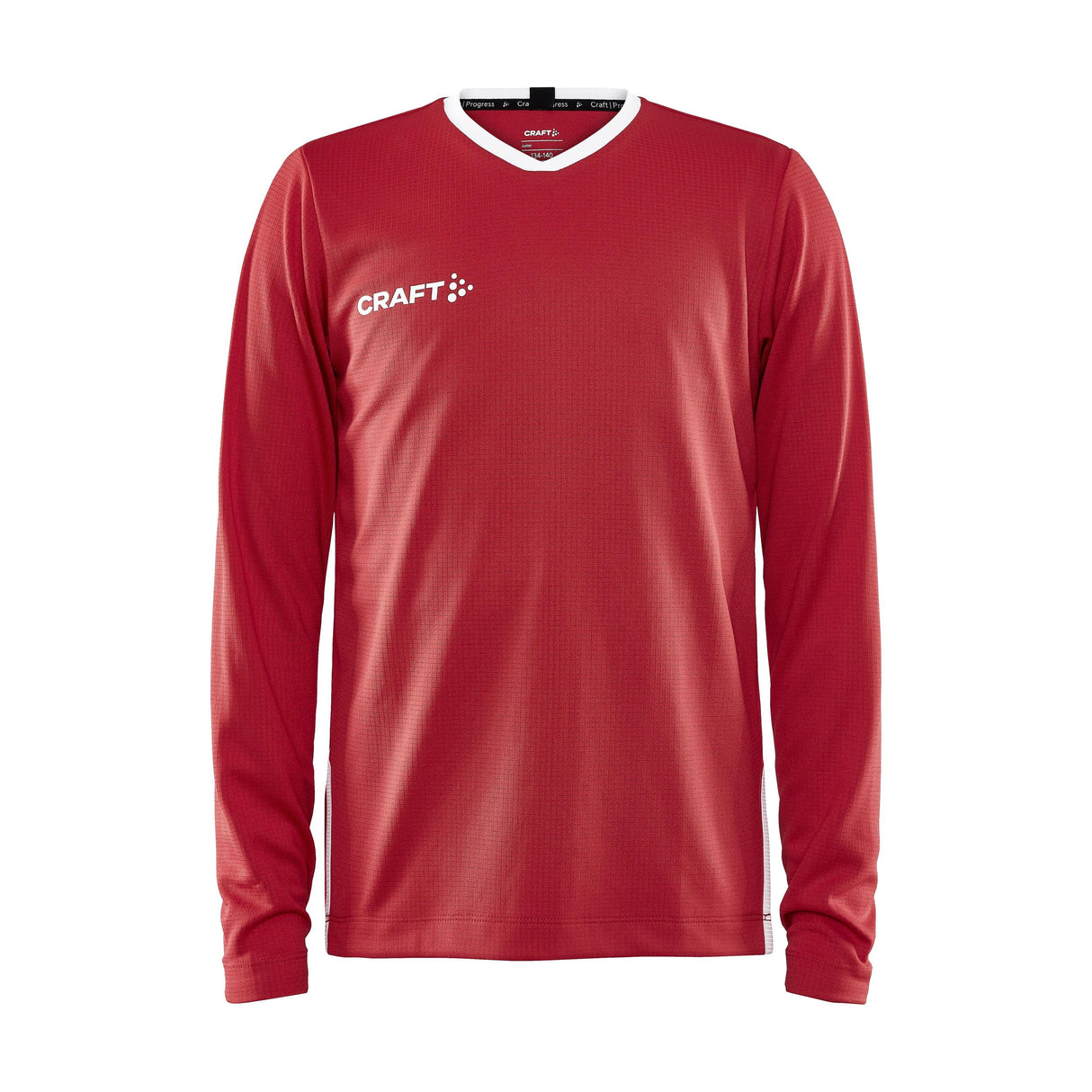 Progress Ls Basket Jersey Jr - Red - Front