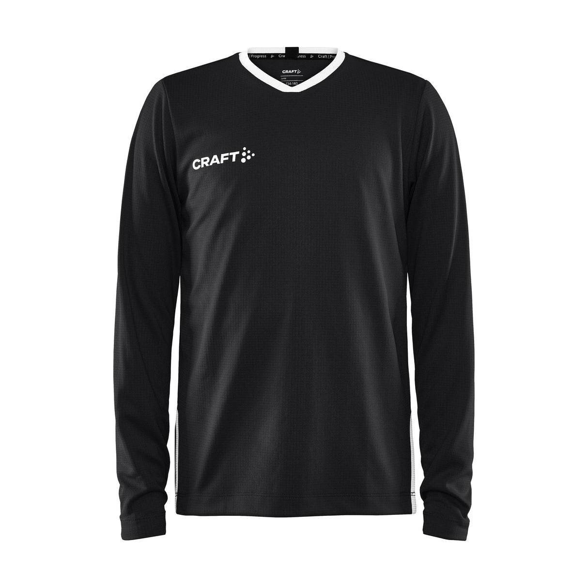 Progress Ls Basket Jersey Jr - Black - Front