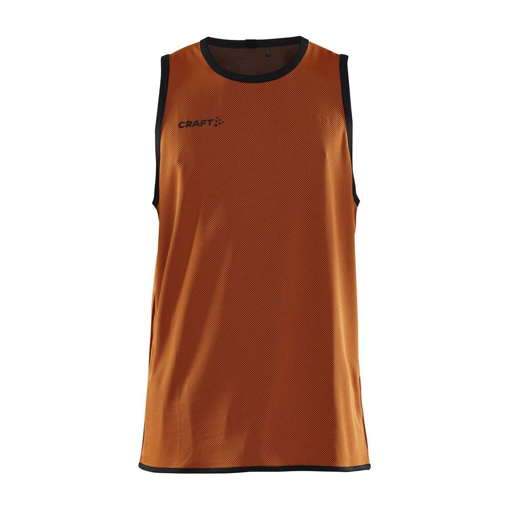 Progress Reversible Singlet M - Orange/Black - Front