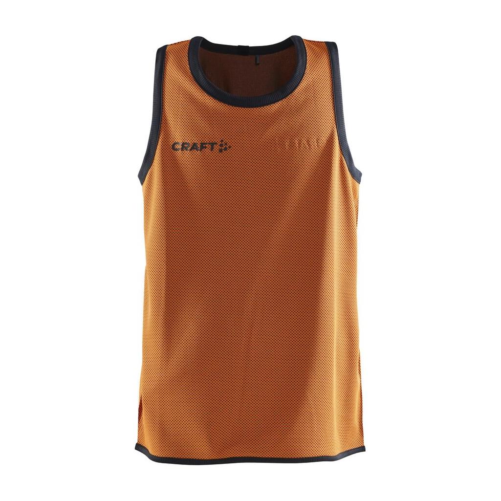 Progress Reversible Singlet Jr - Orange/Black - Front