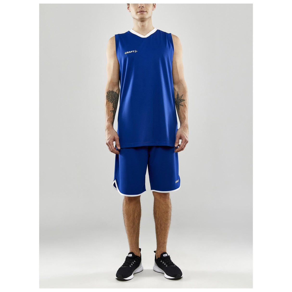 Progress Basket Shorts M - Cobalt - Closeup 7