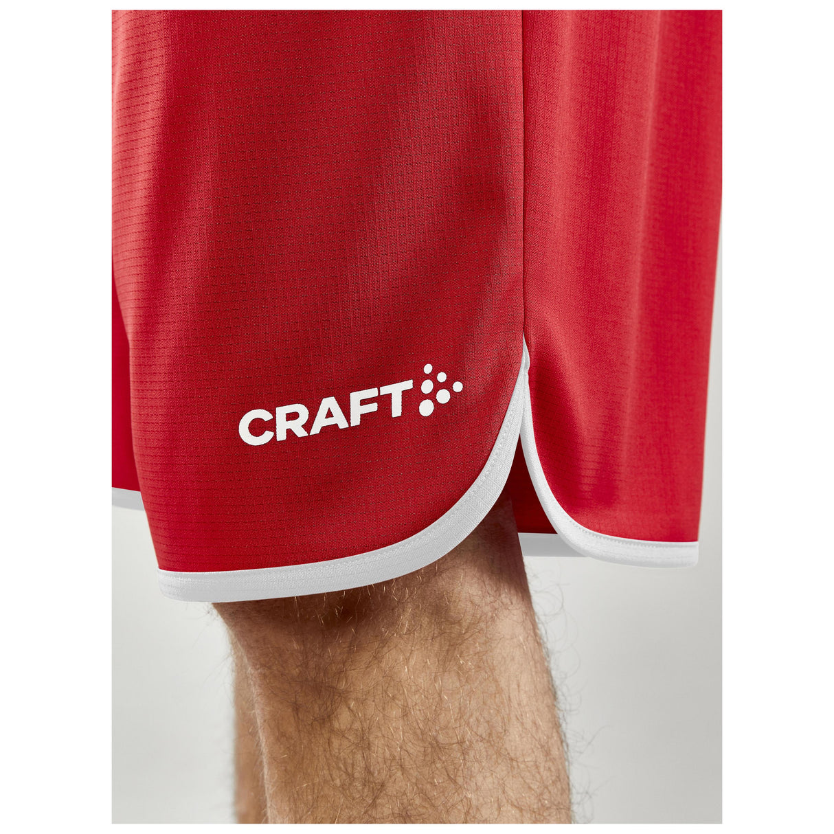 Progress Basket Shorts M - Red - Closeup 6