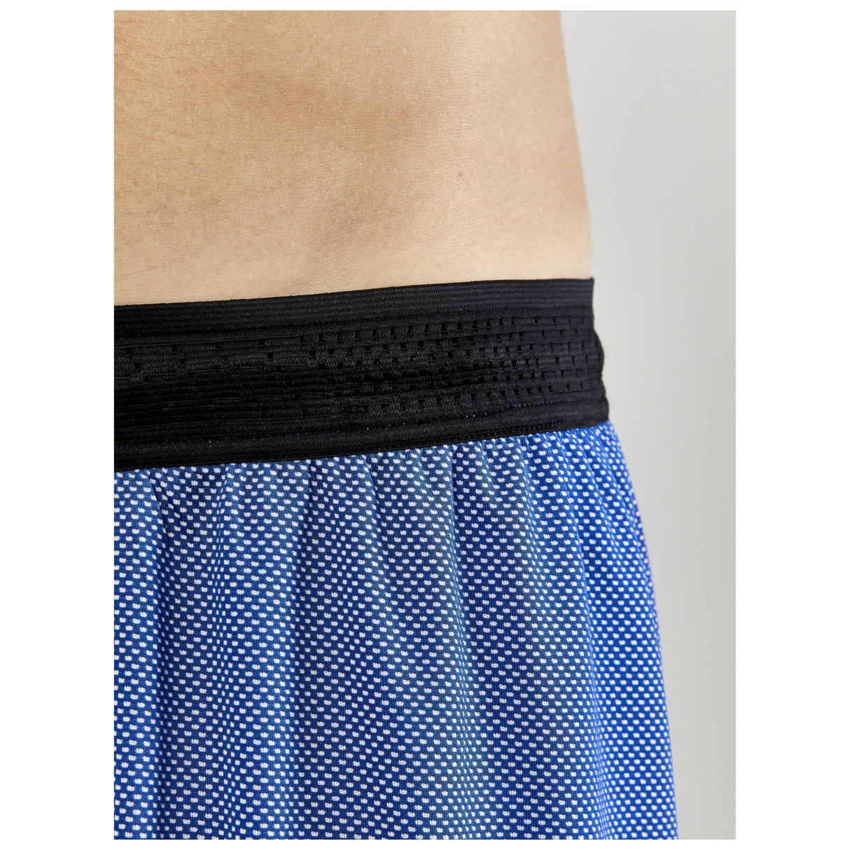 Progress Reversible Shorts M - Club Cobolt/White - Closeup 4