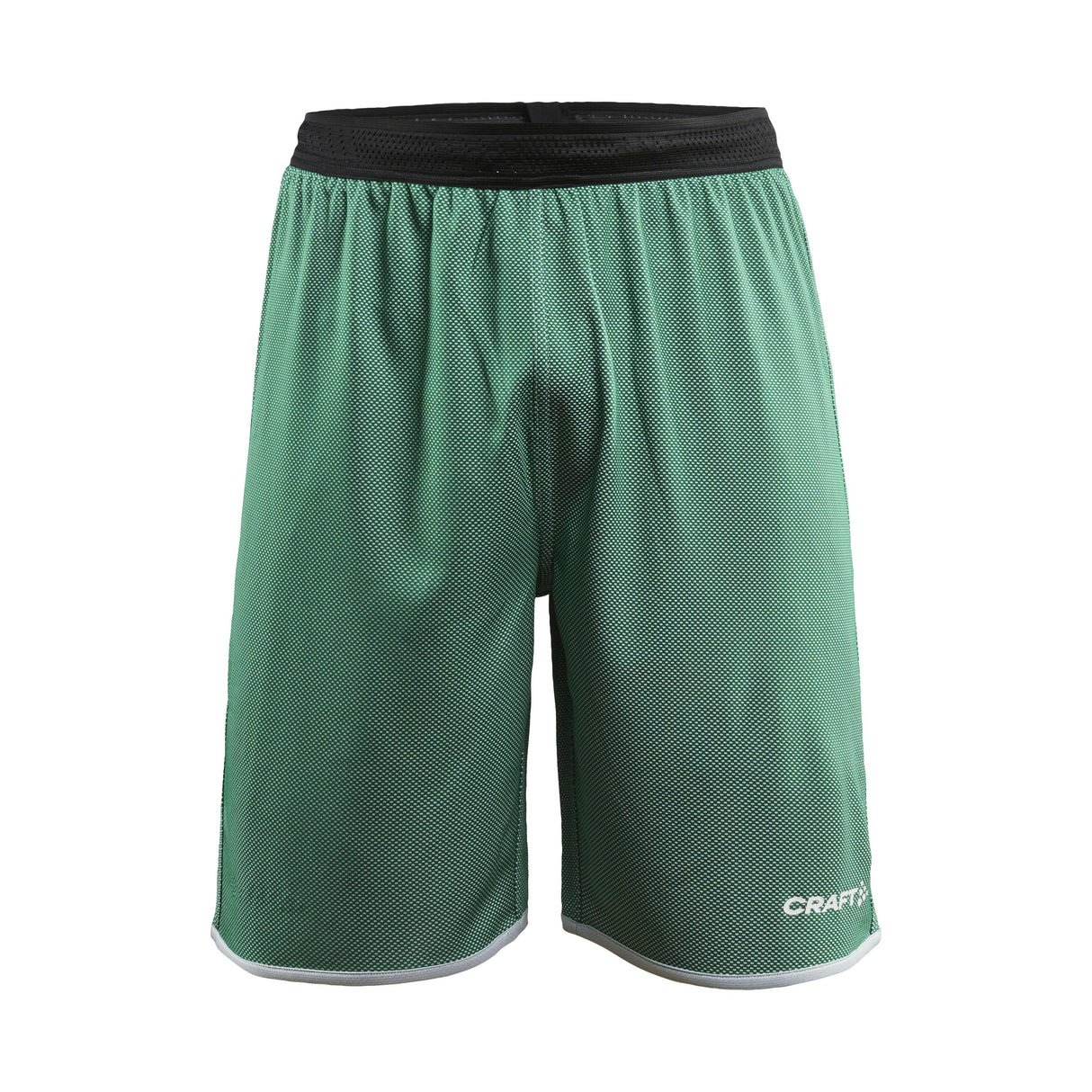 Progress Reversible Shorts M - Team Green-White - Front