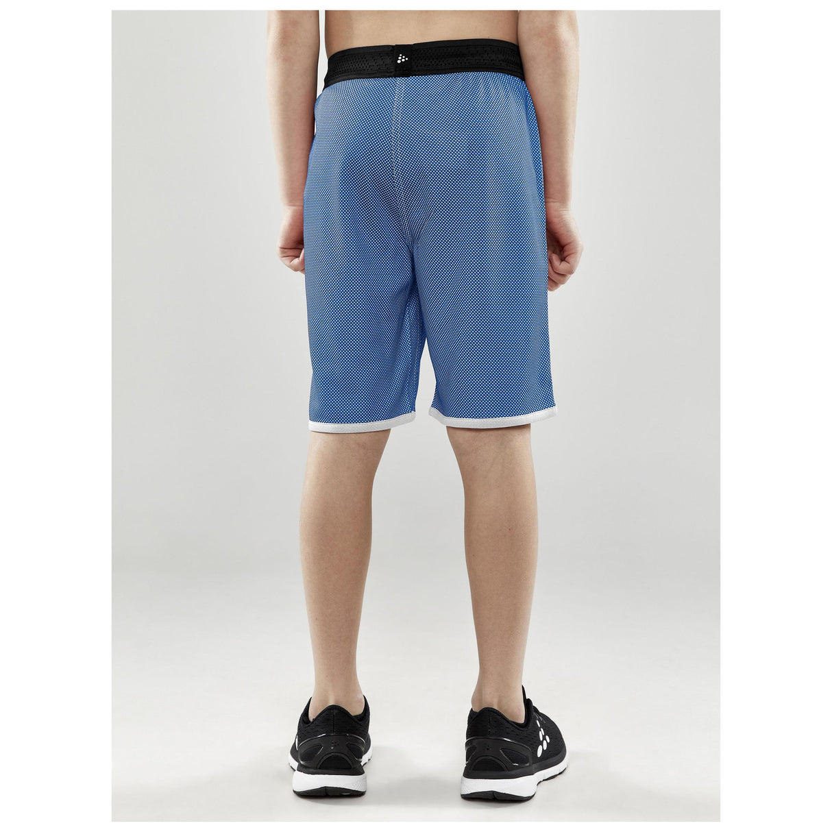 Progress Reversible Shorts Jr - Club Cobolt/White - Closeup 3