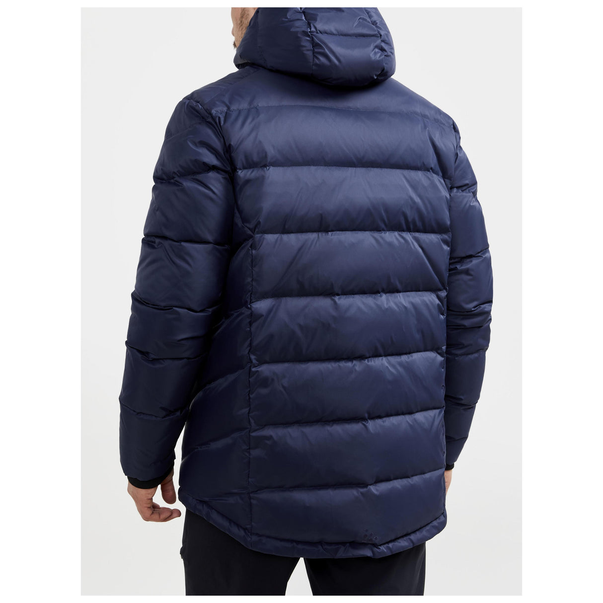 Adv Explore Down Jacket M - Dark Blue - Closeup 2