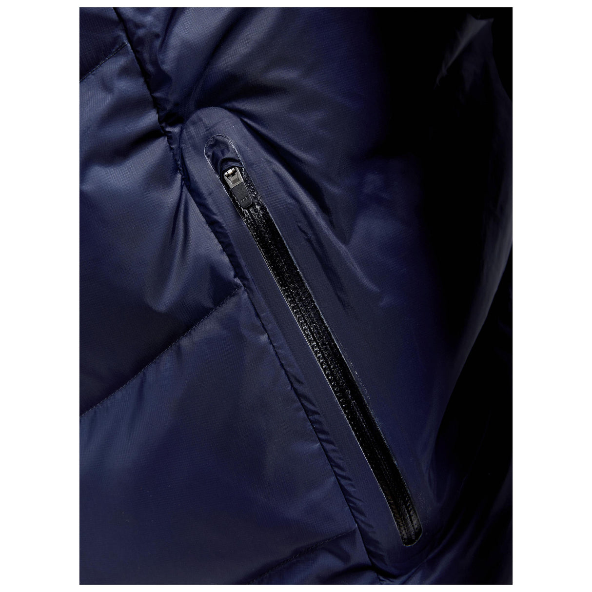 Adv Explore Down Jacket M - Dark Blue - Closeup 3