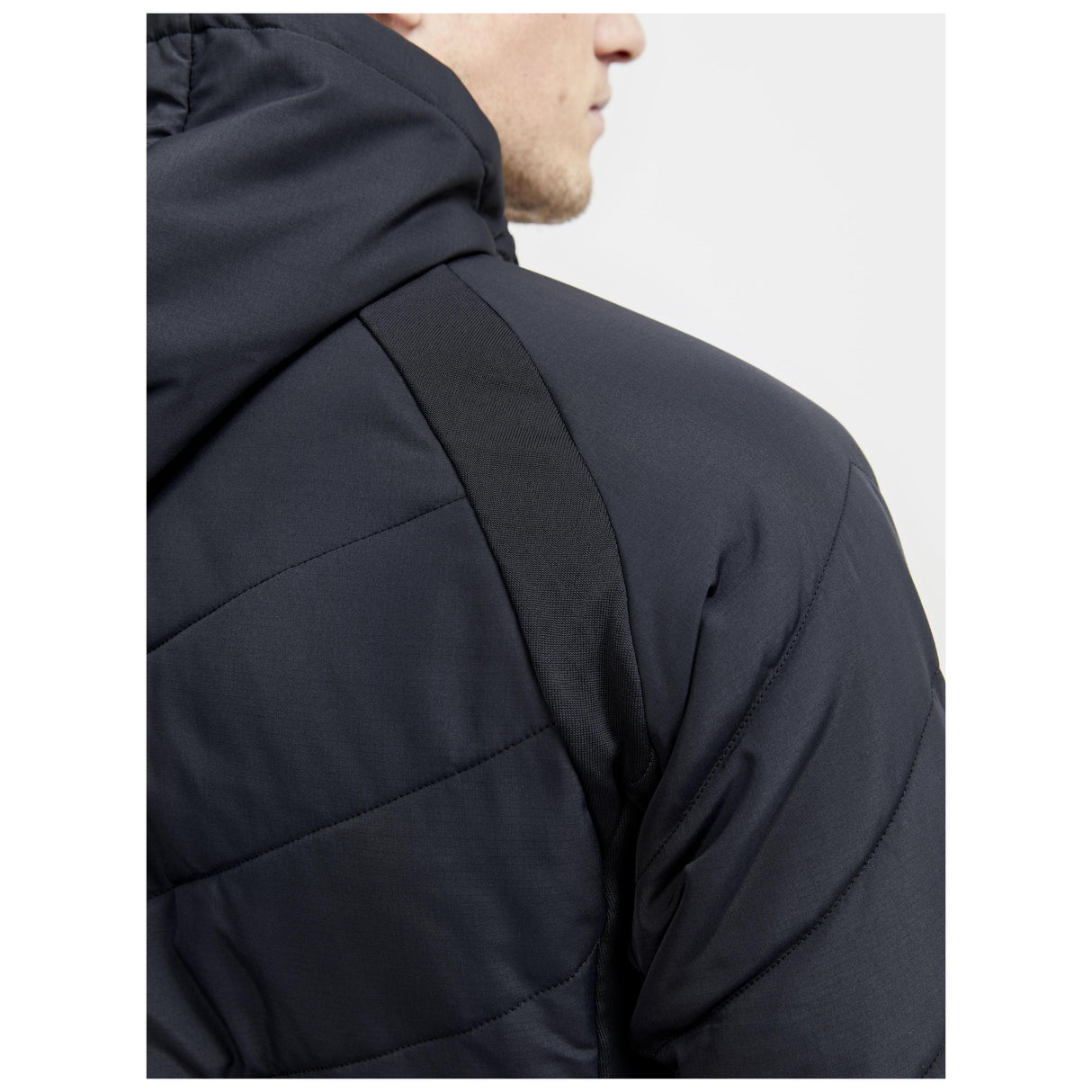 Adv Explore Hybrid Jacket M - Black - Closeup 3
