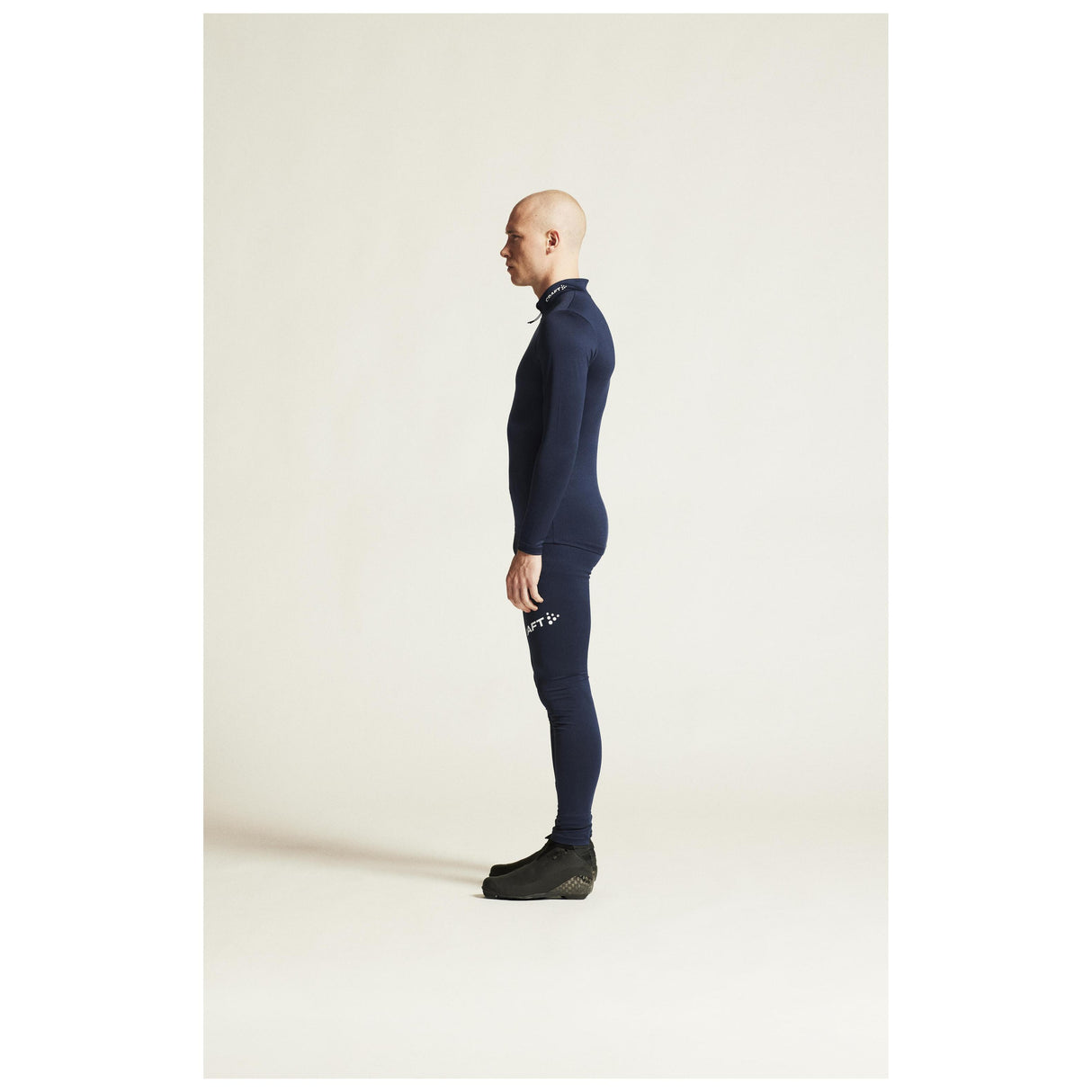 Adv Nordic Ski Club Jersey M - Dark Blue/White - Closeup 3