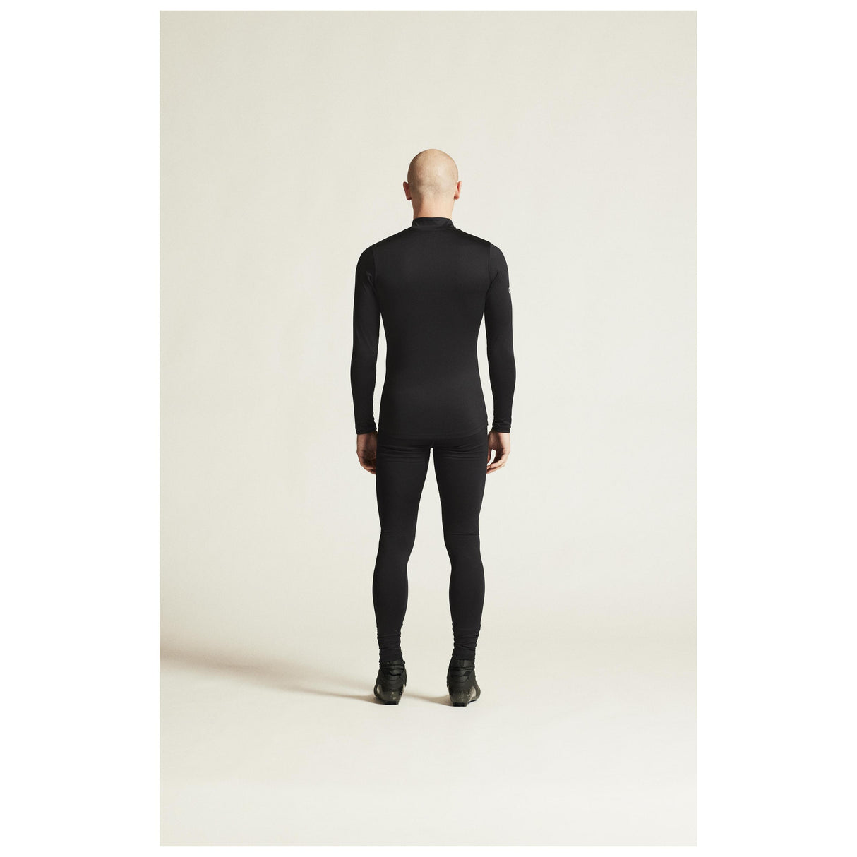 Adv Nordic Ski Club Jersey M - Black/White - Closeup 4