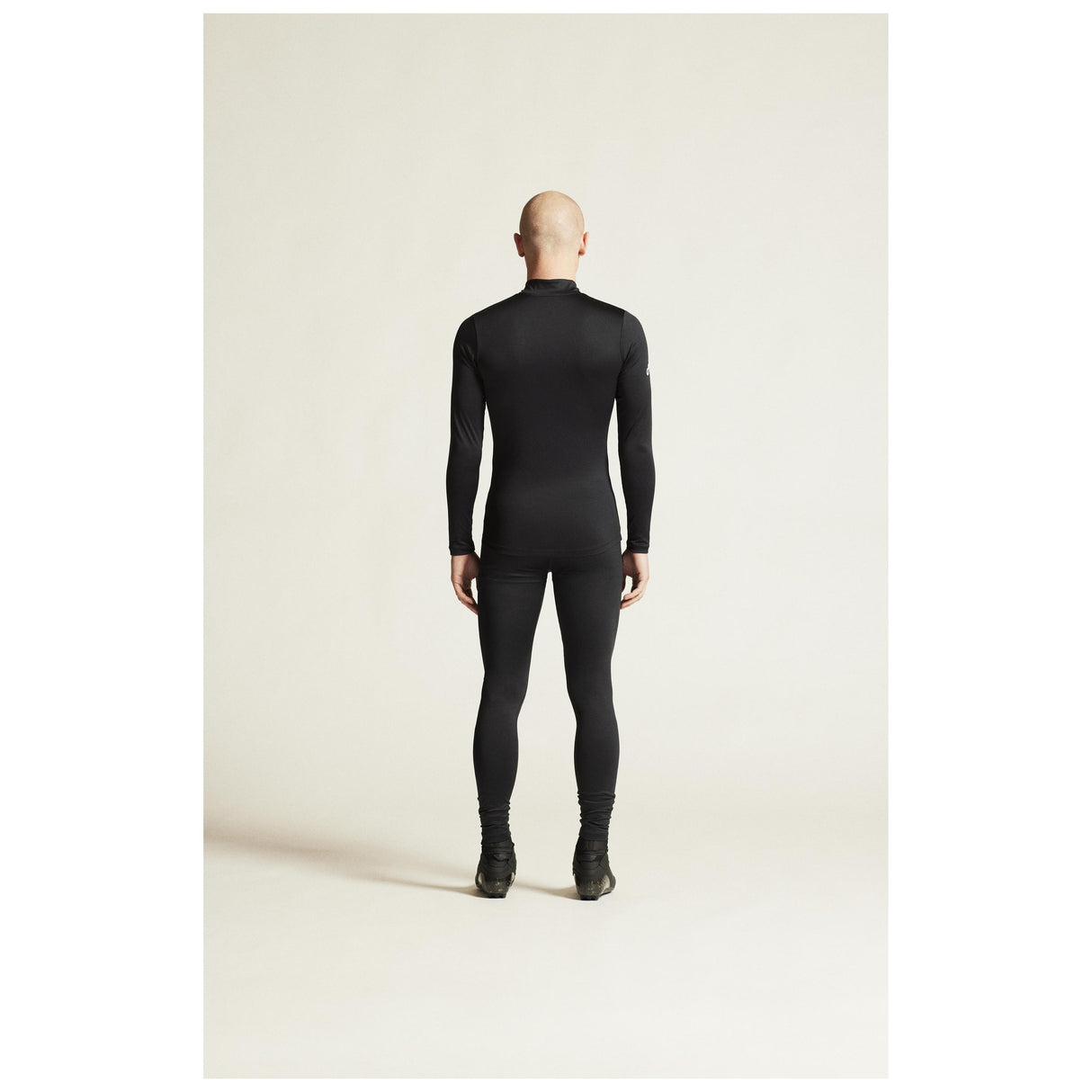 Adv Nordic Ski Club Tights M - Black/White - Closeup 4