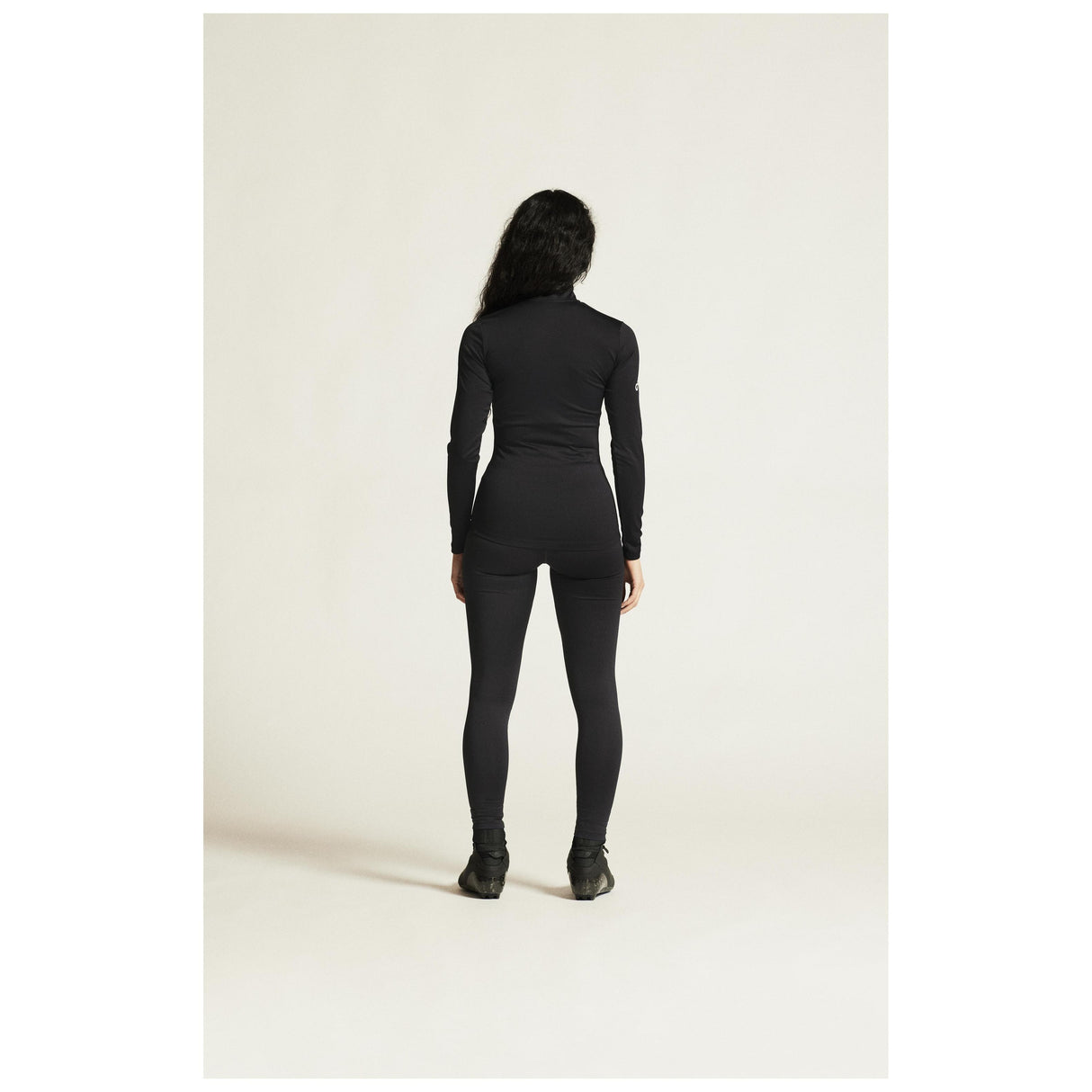 Adv Nordic Ski Club Jersey W - Black/White - Closeup 4