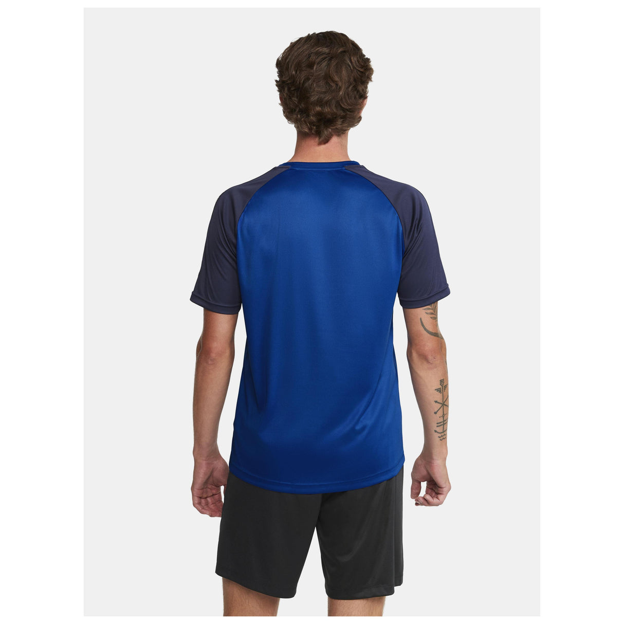 Squad Go Contrast Jersey M - Club Cobolt/Navy - Closeup 3