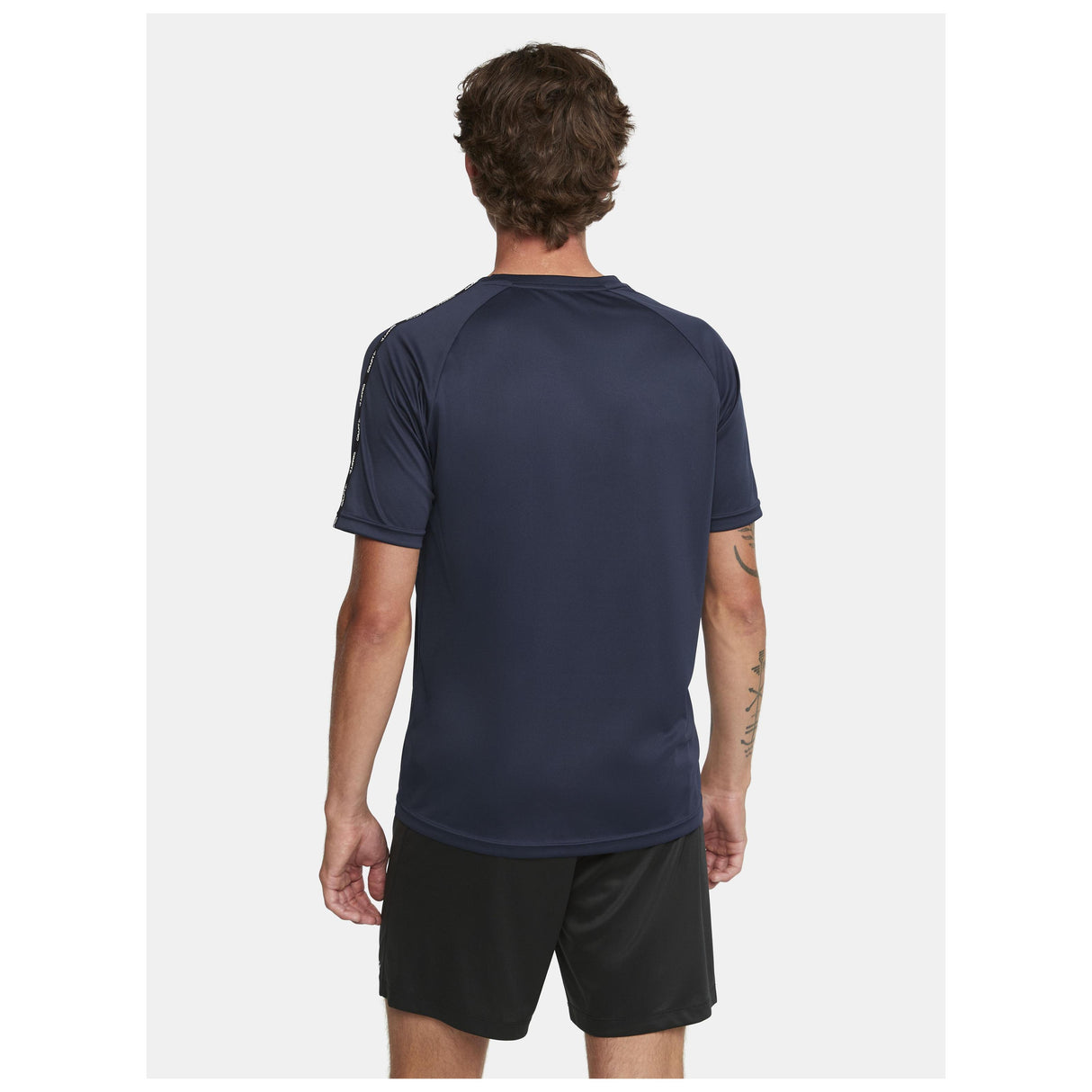 Squad Go Contrast Jersey M - Navy - Closeup 3