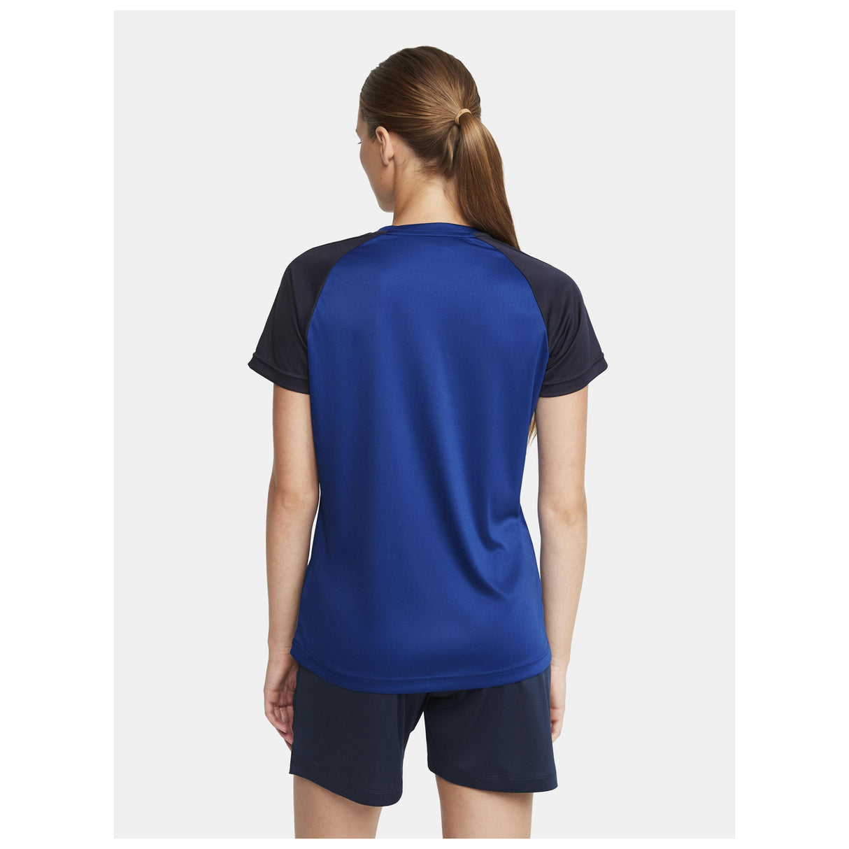 Squad Go Contrast Jersey W - Club Cobolt/Navy - Closeup 4