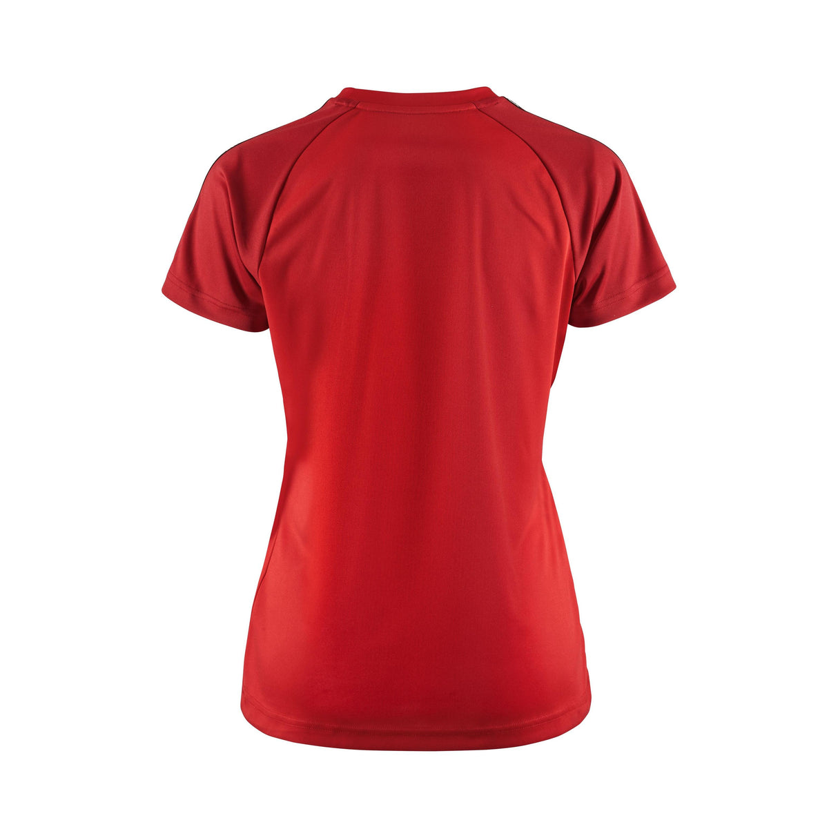 Squad Go Contrast Jersey W - Red - Back