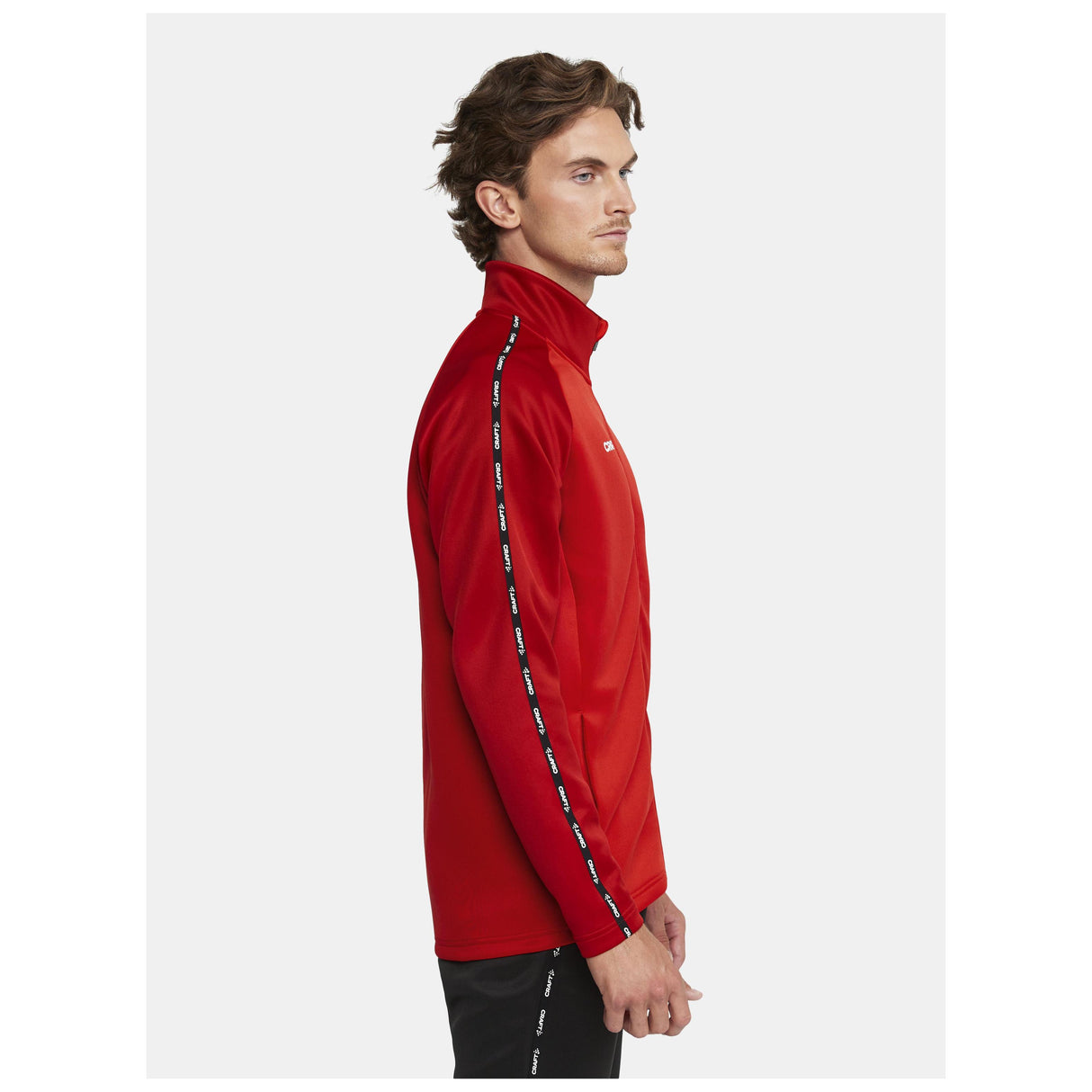 Squad 2.0 Full Zip M - Red - Closeup 3