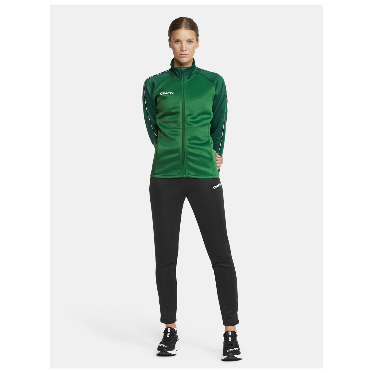 Squad 2.0 Full Zip W - Green/Ivy - Closeup 5