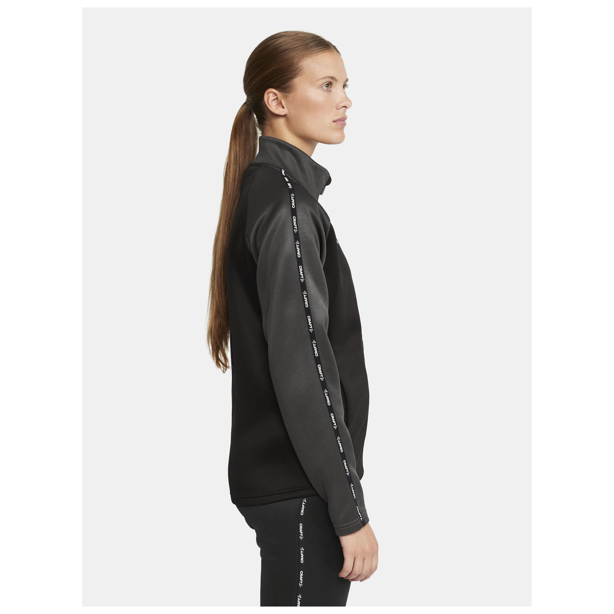 Squad 2.0 Full Zip W - Black - Closeup 2