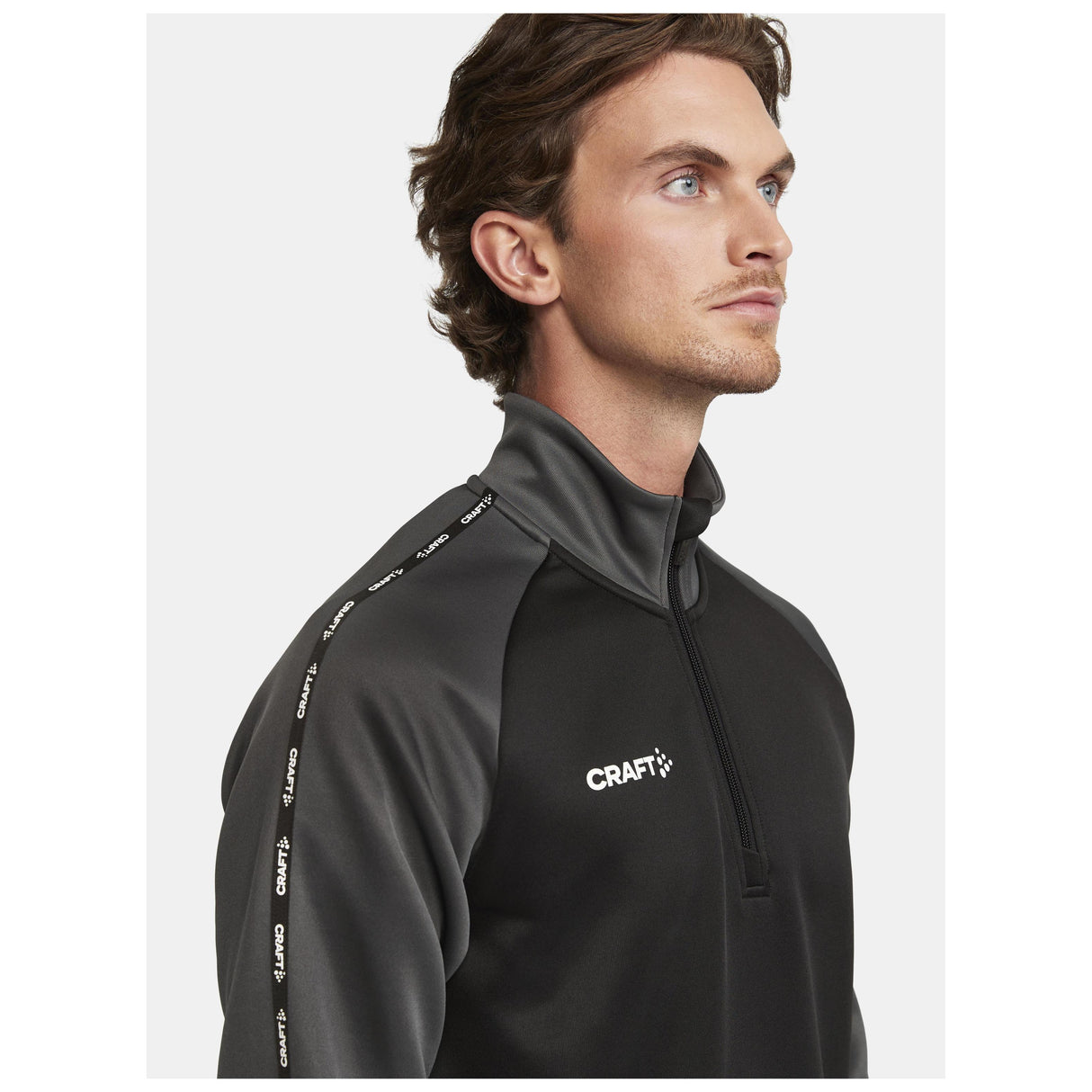 Squad 2.0 Half Zip M - Black - Closeup 5