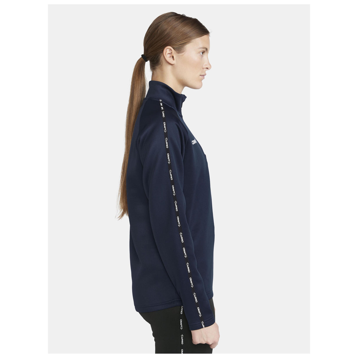 Squad 2.0 Half Zip W - Navy - Closeup 2