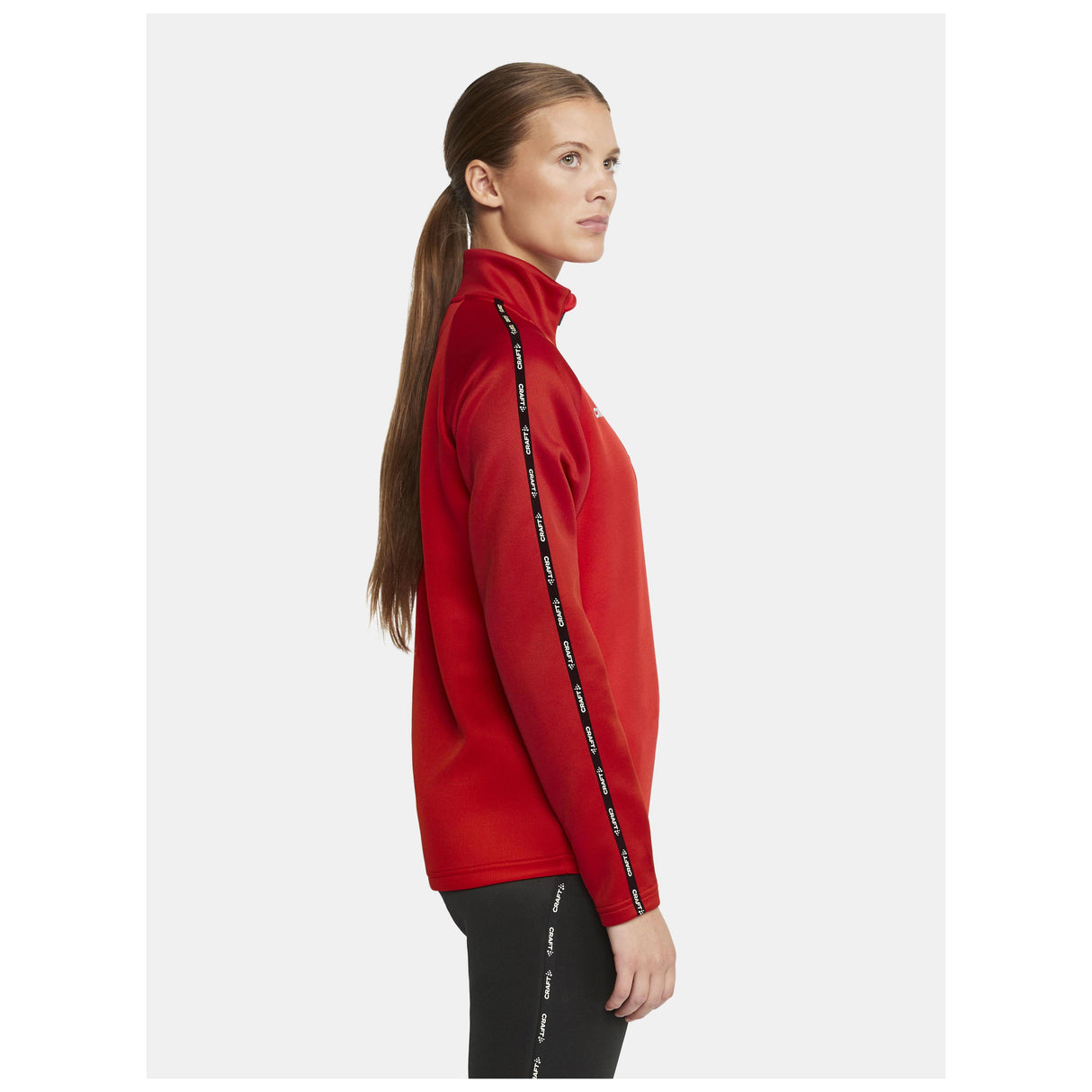 Squad 2.0 Half Zip W - Red - Closeup 2