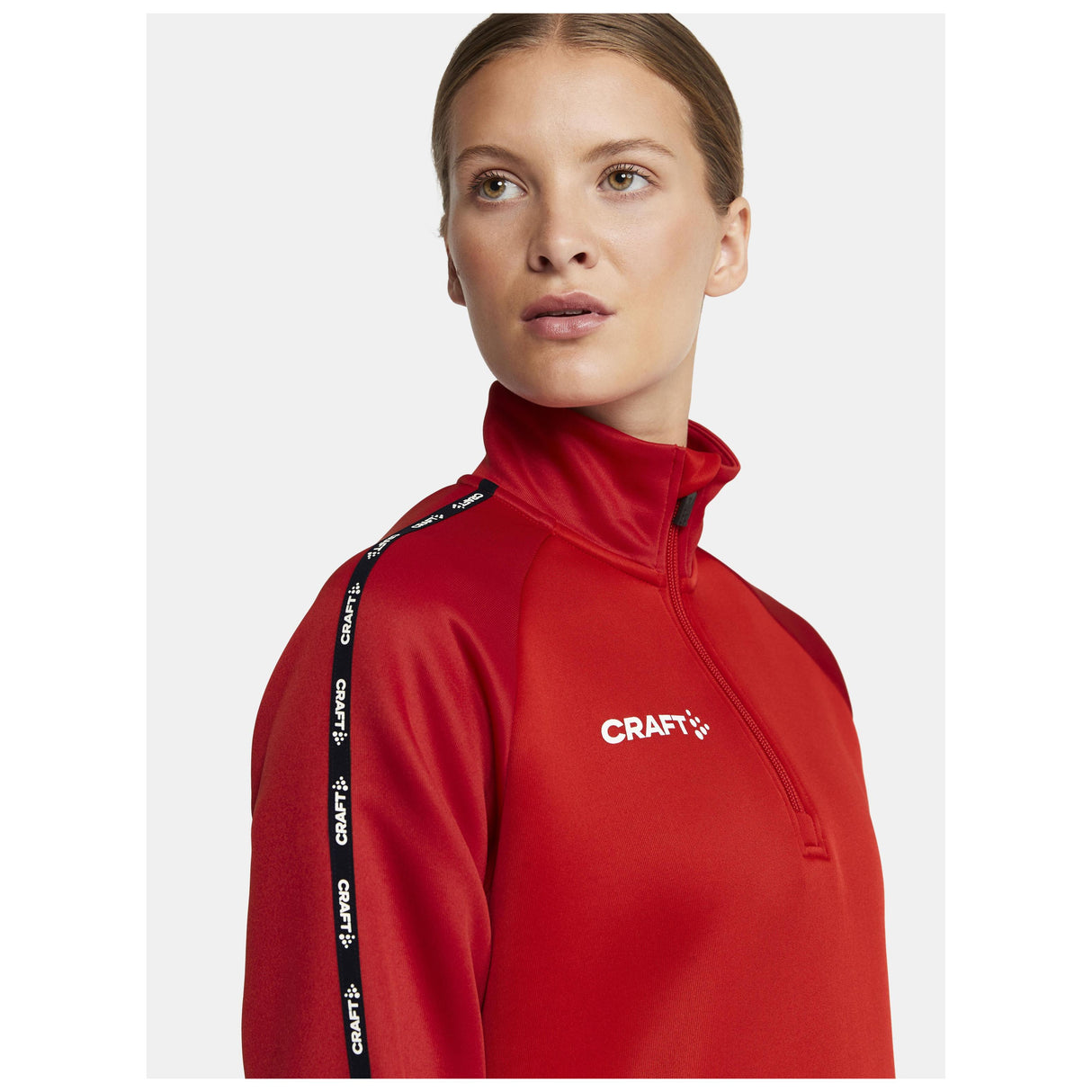 Squad 2.0 Half Zip W - Red - Closeup 5